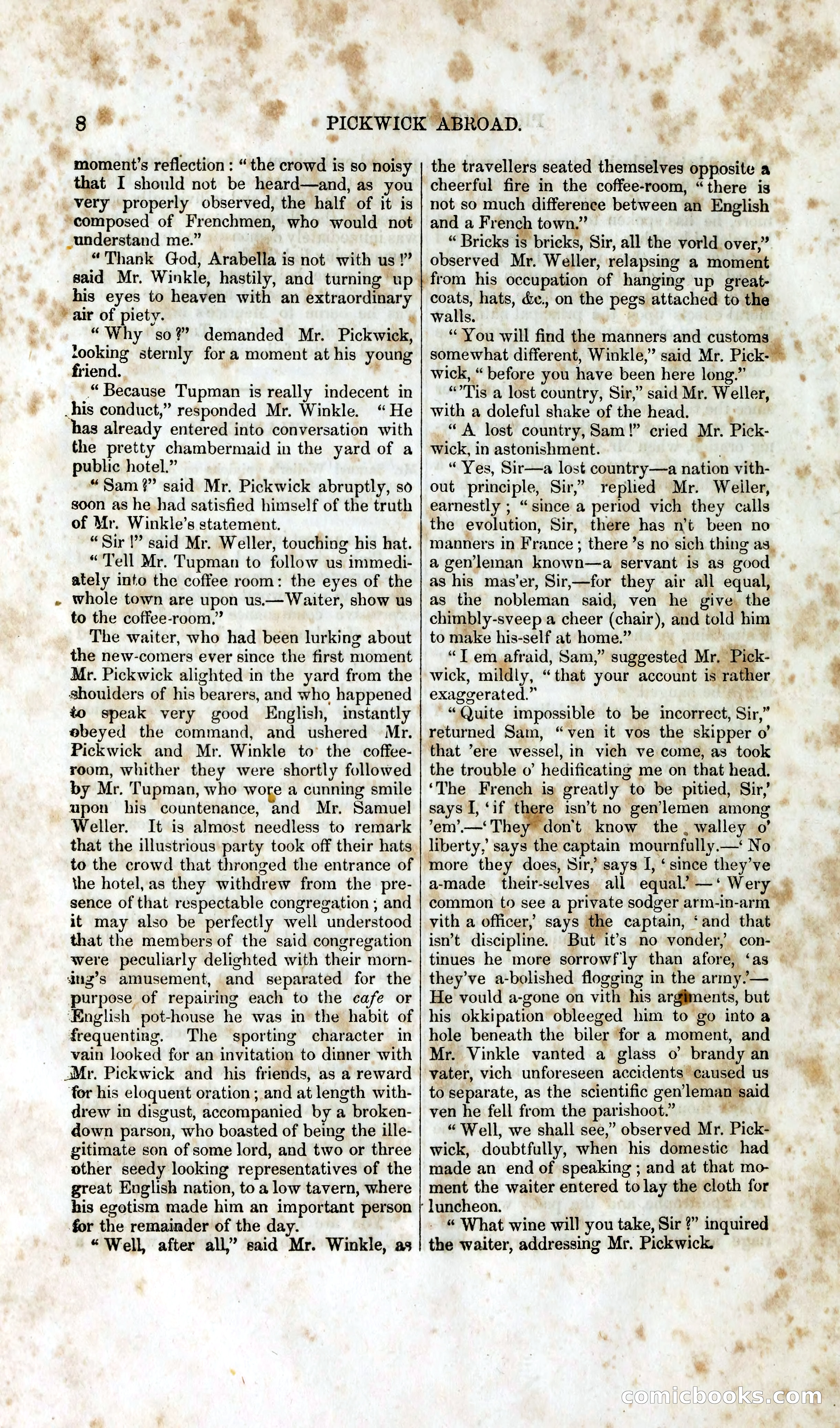 Pickwick Abroad: A Companion to the Pickwick Papers — page 14 of 400