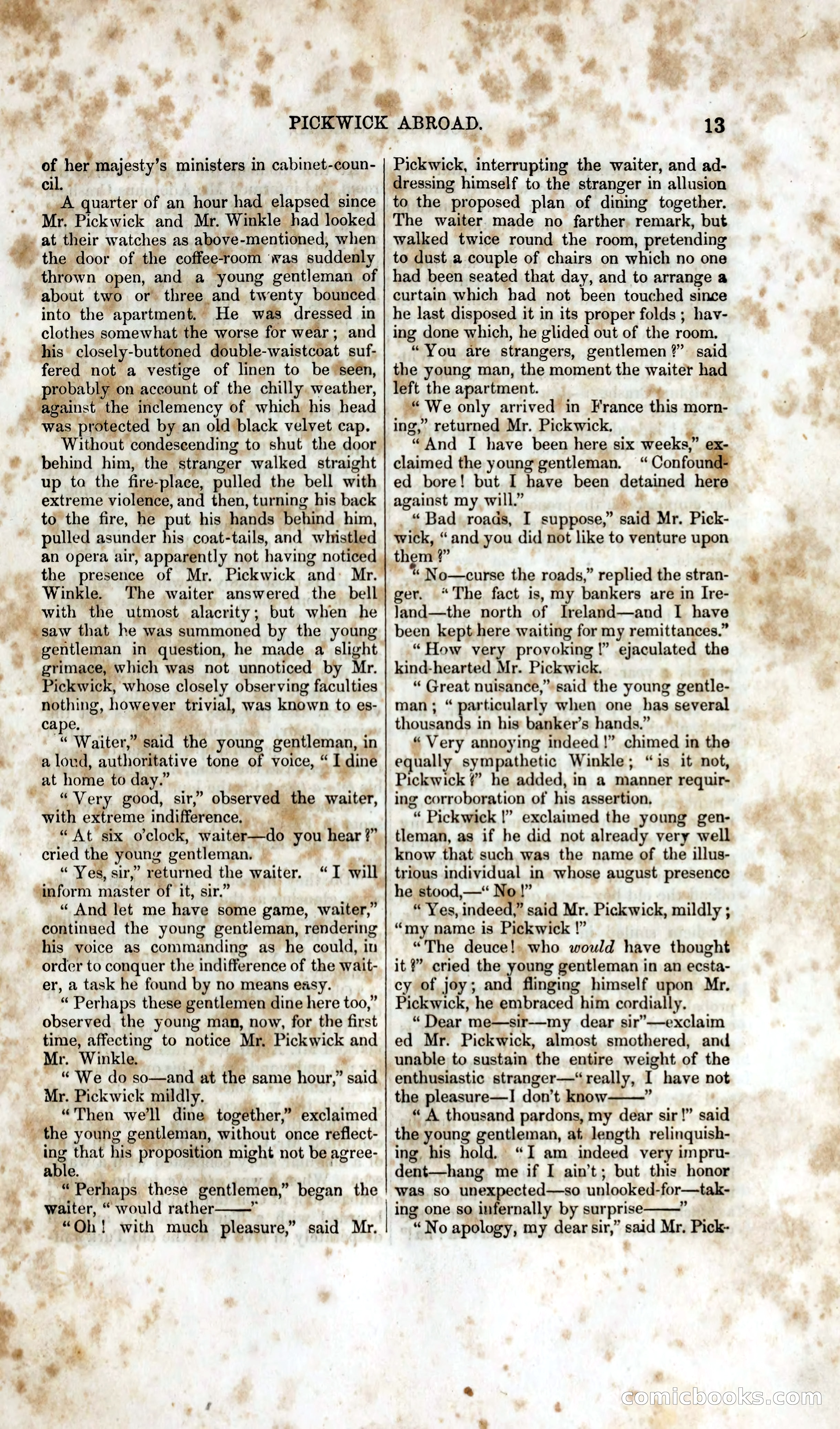 Pickwick Abroad: A Companion to the Pickwick Papers — page 19 of 400