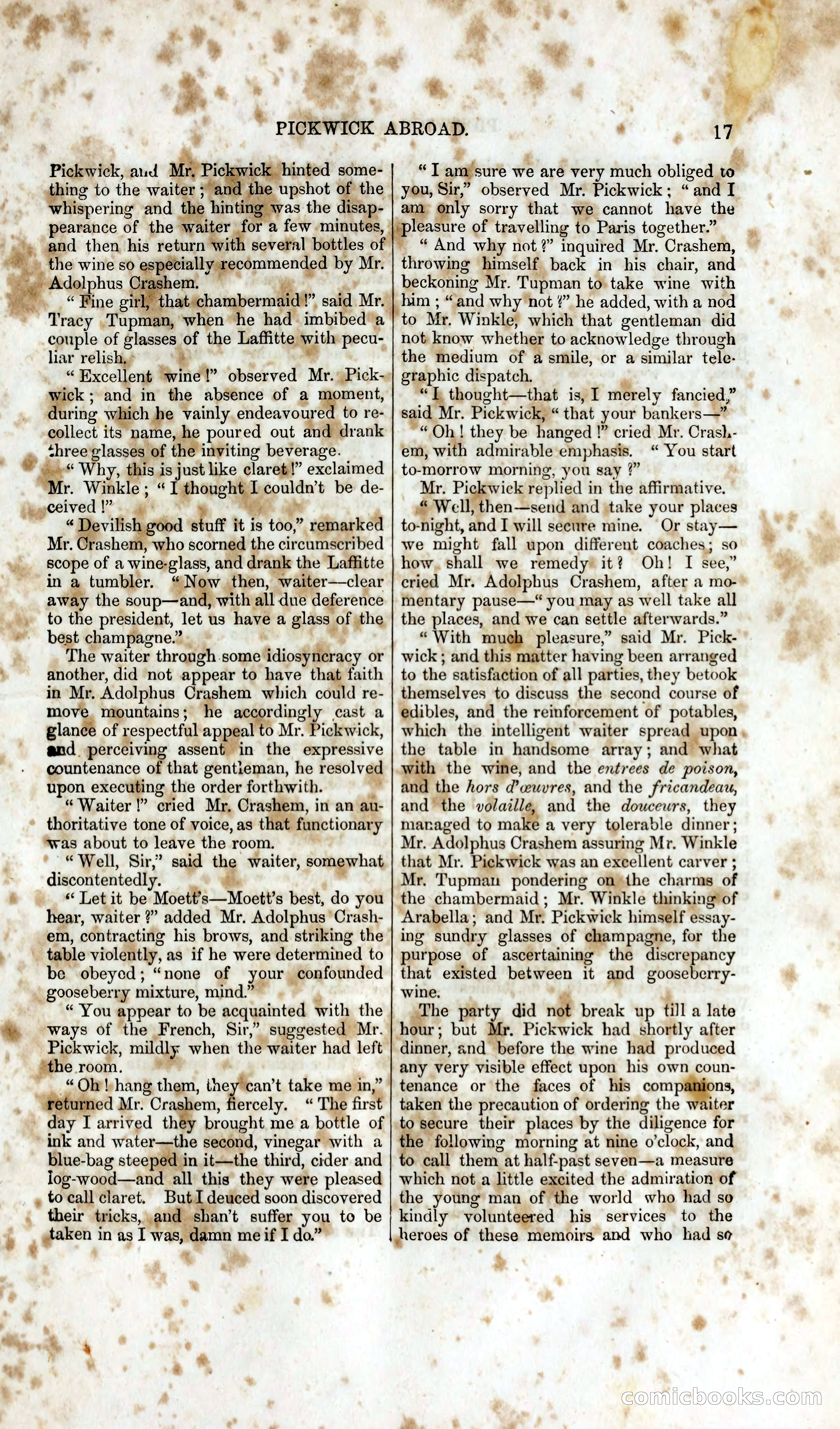 Pickwick Abroad: A Companion to the Pickwick Papers — page 25 of 400