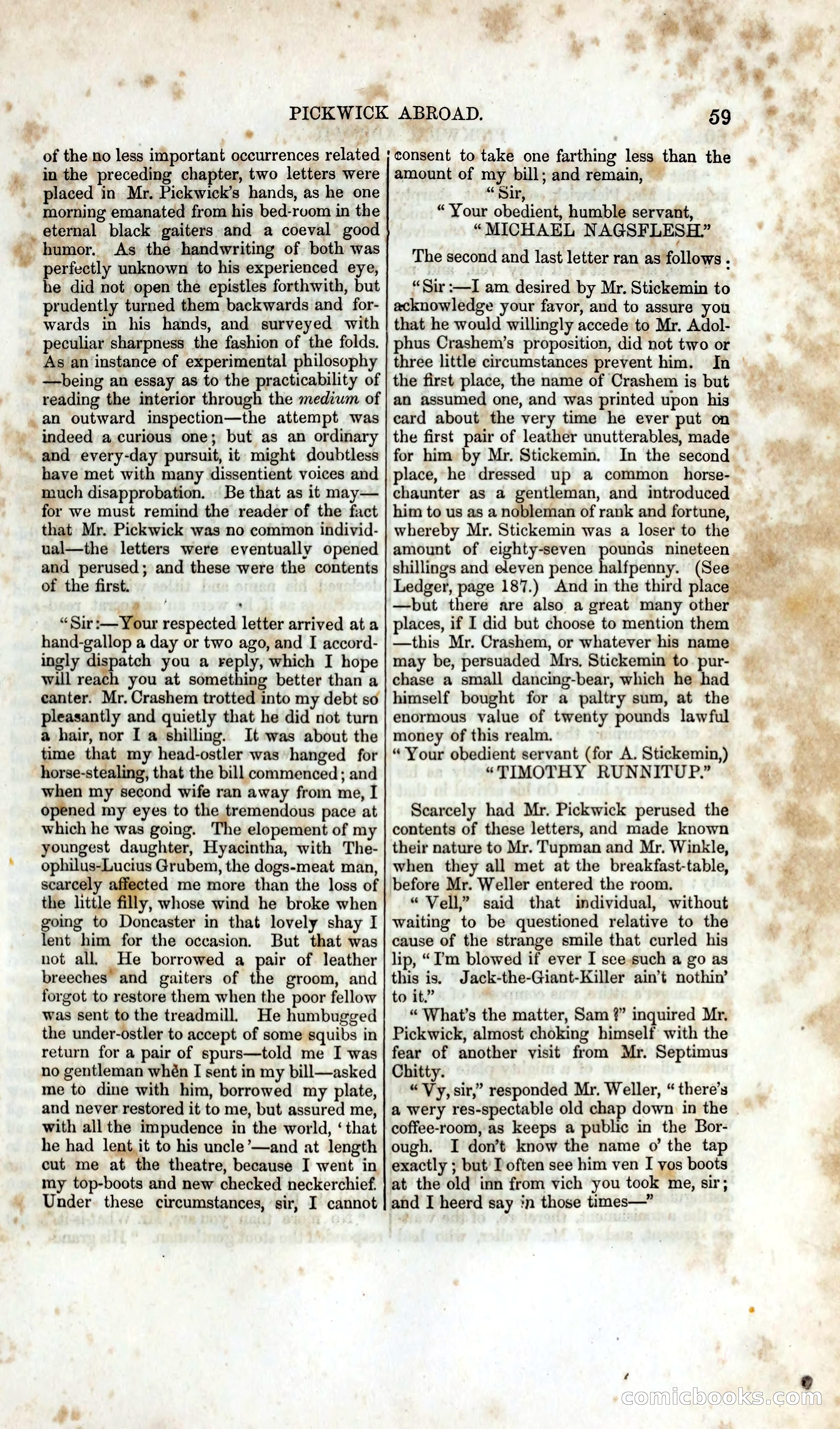 Pickwick Abroad: A Companion to the Pickwick Papers — page 69 of 400