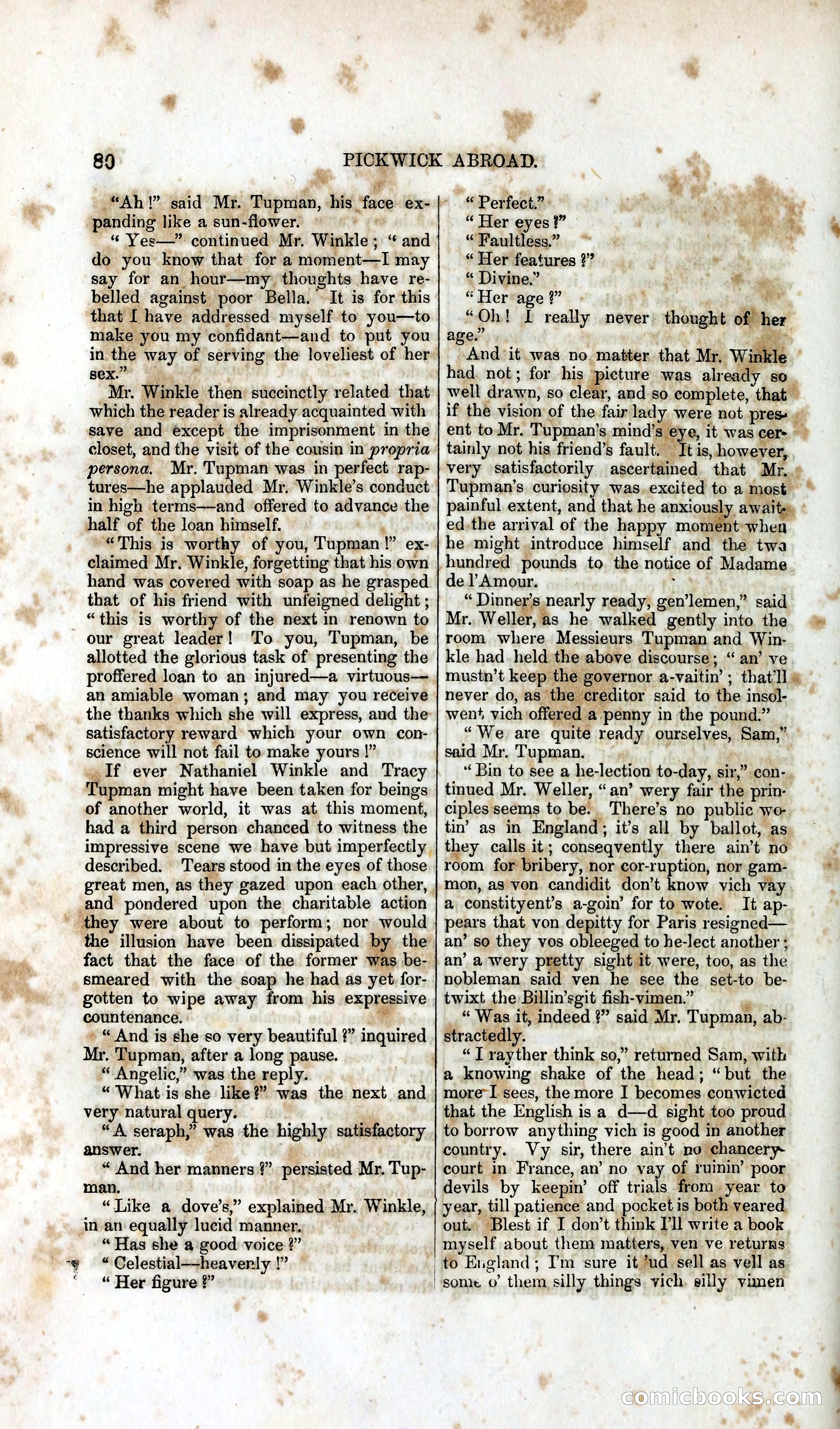 Pickwick Abroad: A Companion to the Pickwick Papers — page 92 of 400