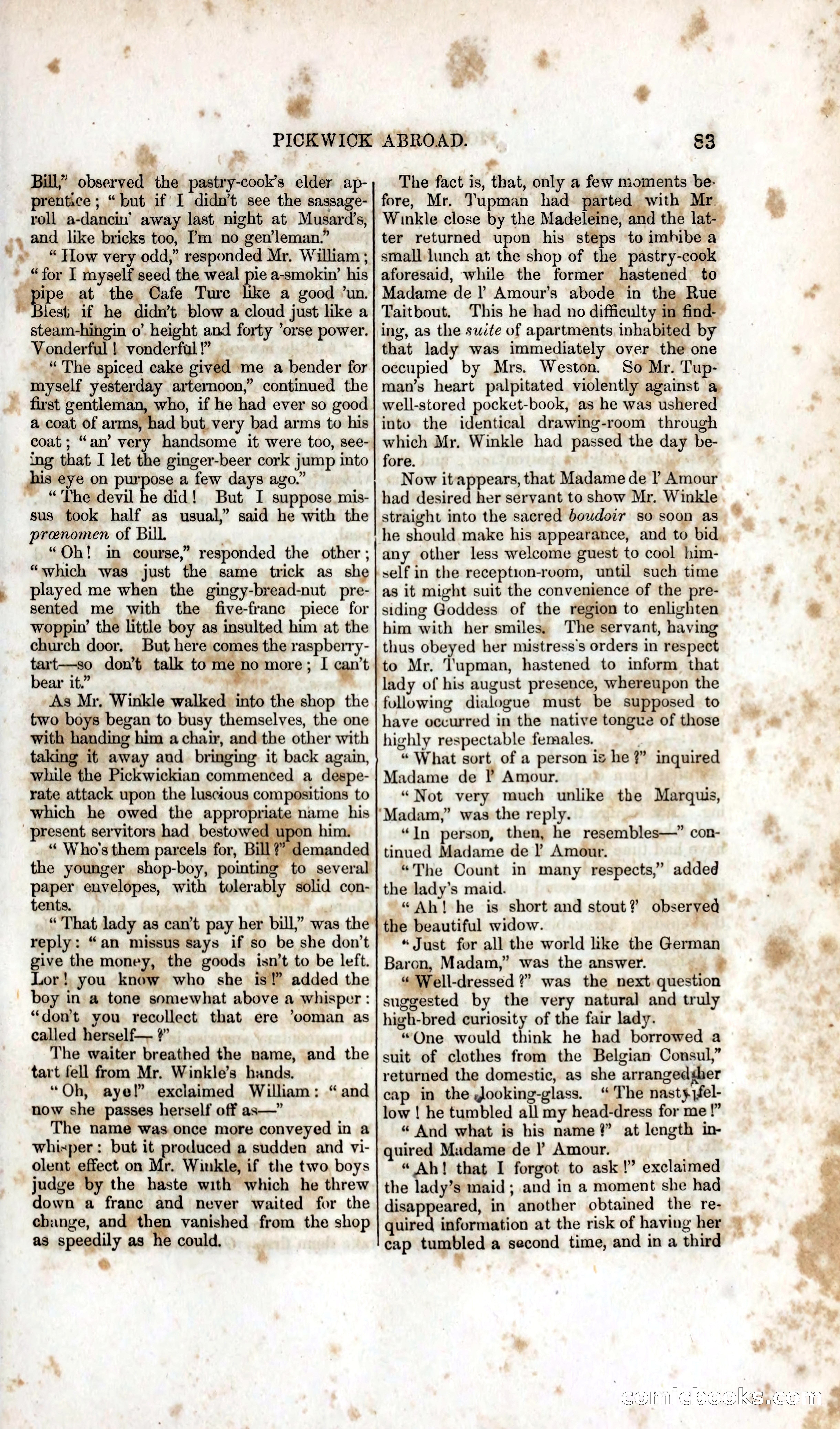 Pickwick Abroad: A Companion to the Pickwick Papers — page 95 of 400