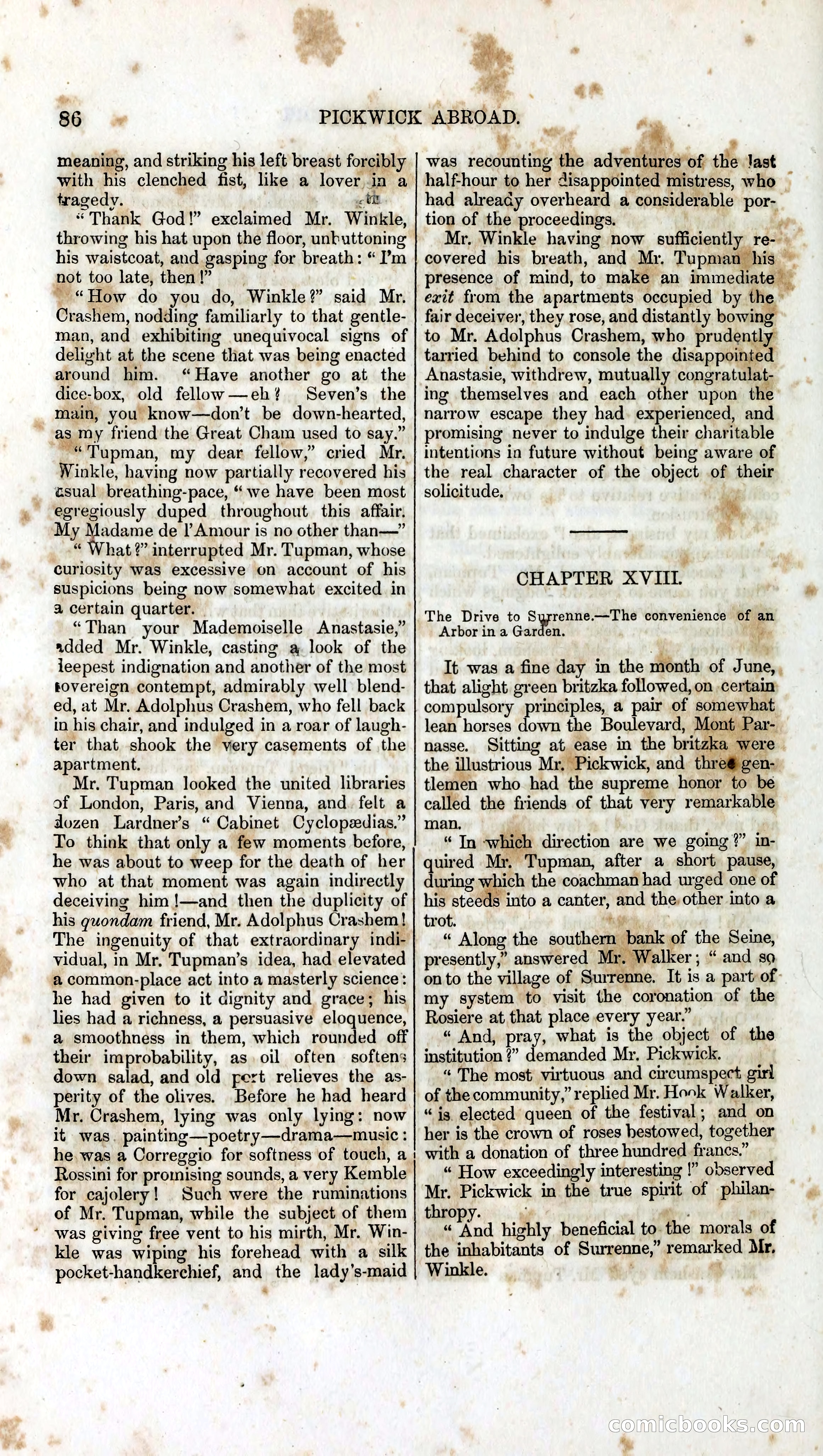 Pickwick Abroad: A Companion to the Pickwick Papers — page 98 of 400