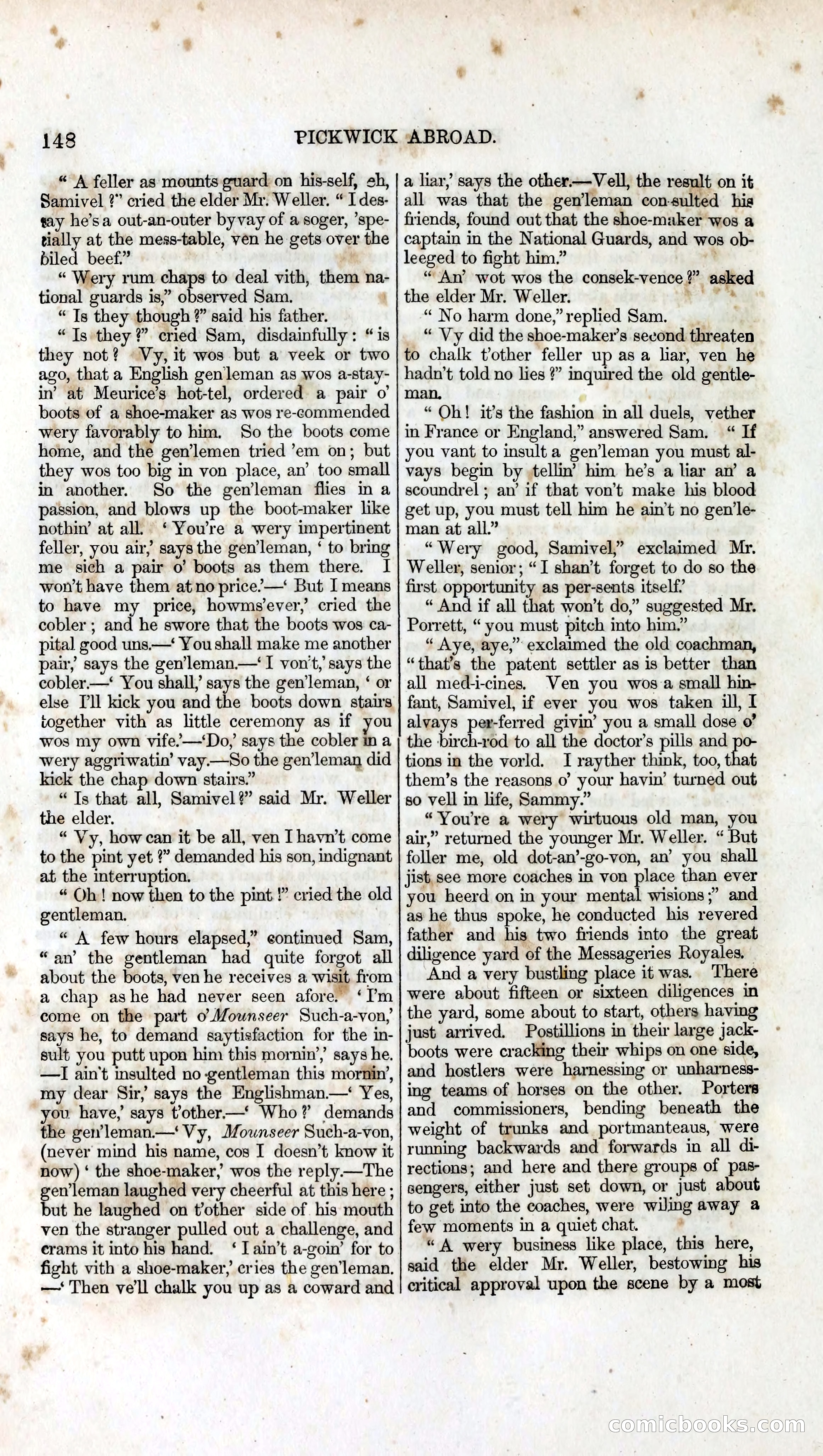 Pickwick Abroad: A Companion to the Pickwick Papers — page 162 of 400