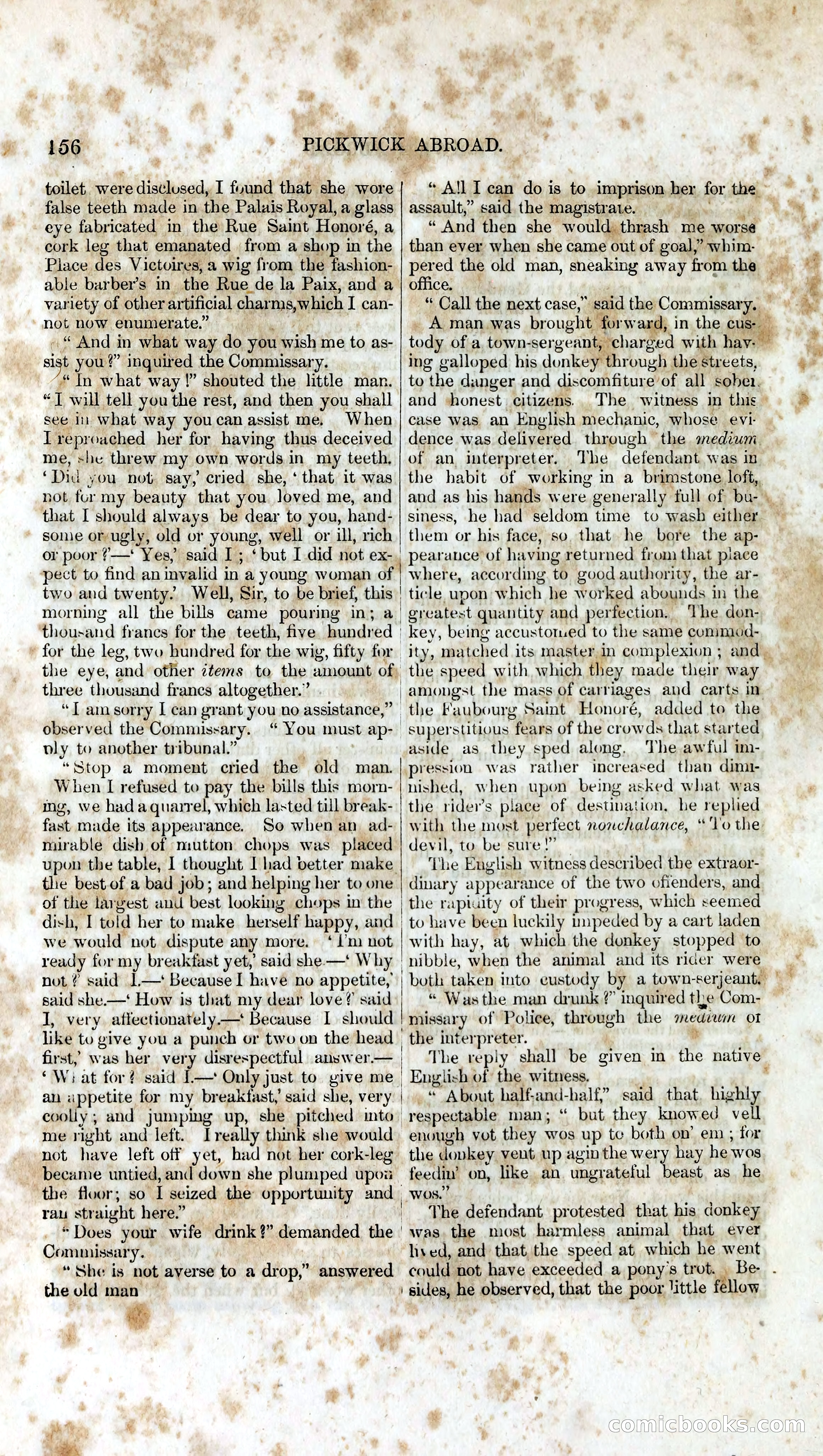 Pickwick Abroad: A Companion to the Pickwick Papers — page 172 of 400