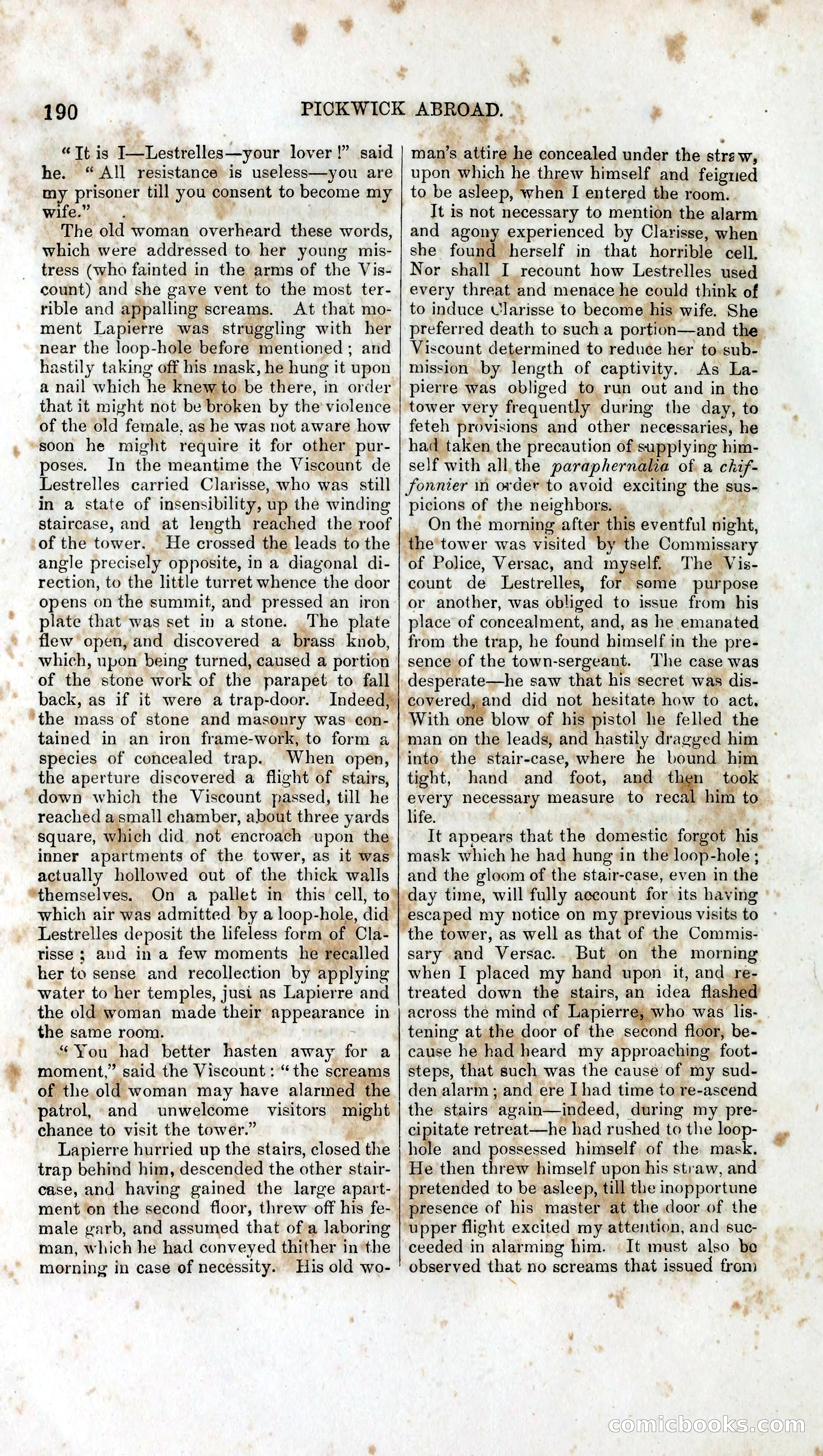 Pickwick Abroad: A Companion to the Pickwick Papers — page 206 of 400