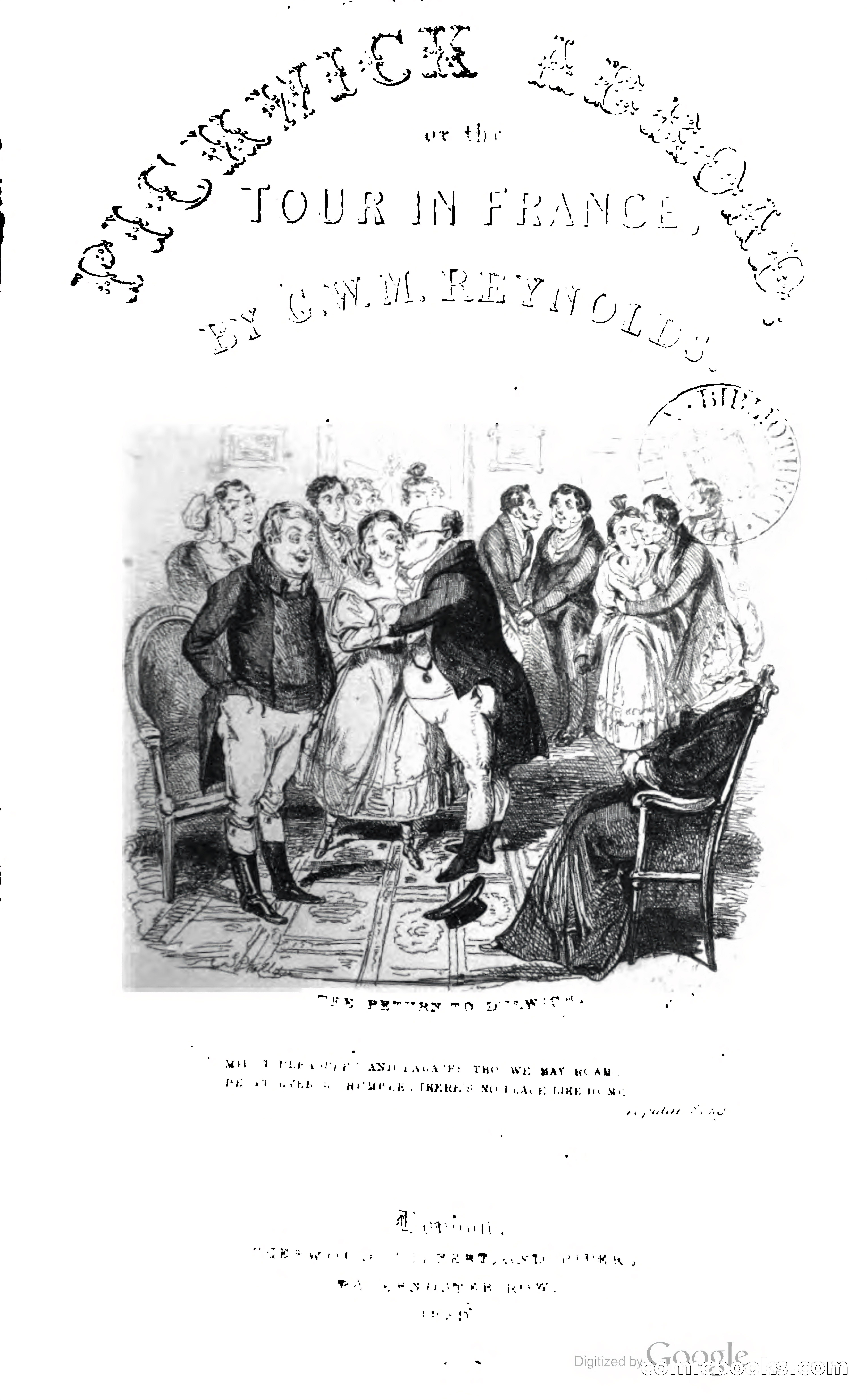Pickwick Abroad: or, The Tour in France — page 8 of 399
