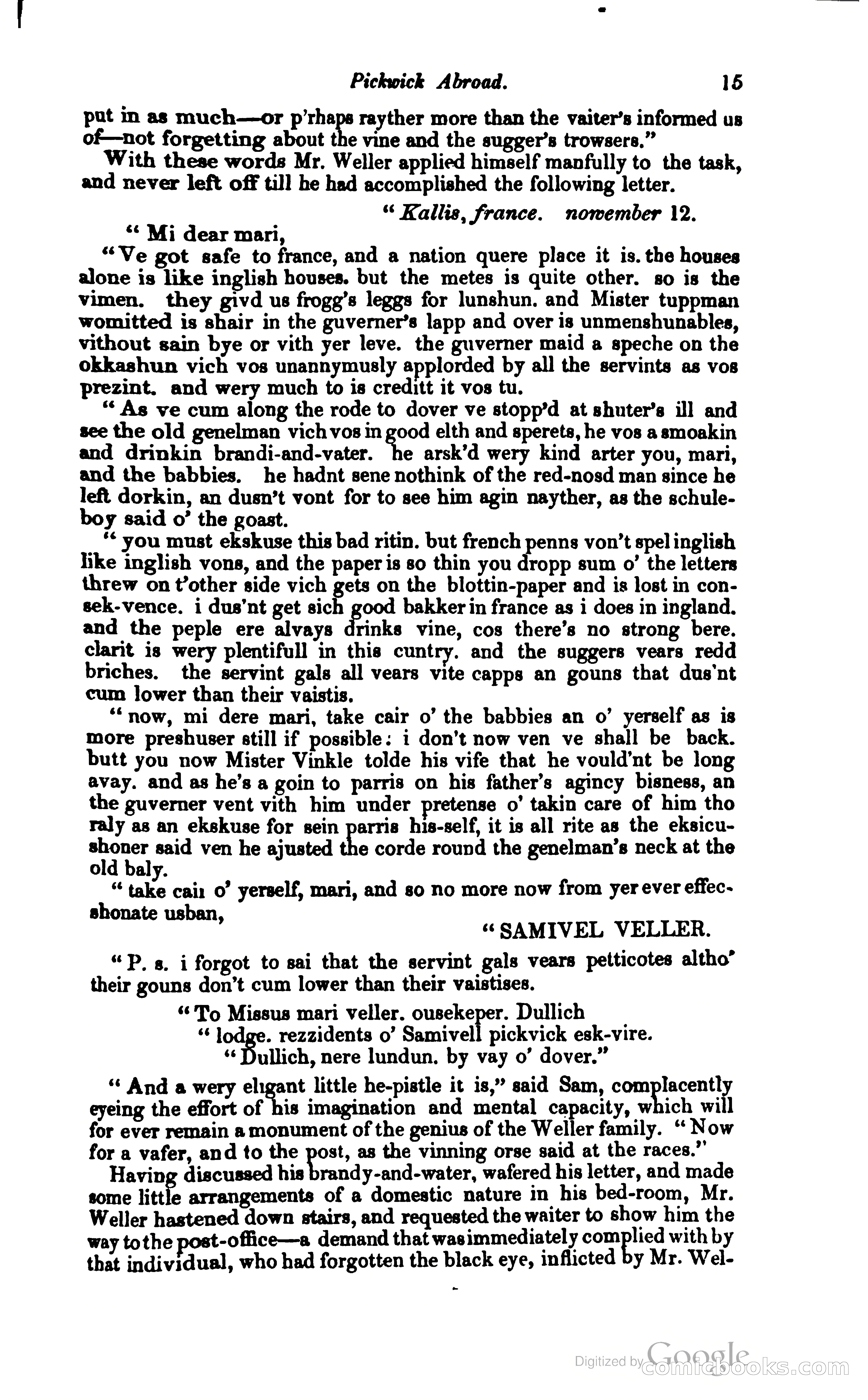 Pickwick Abroad: or, The Tour in France — page 42 of 399