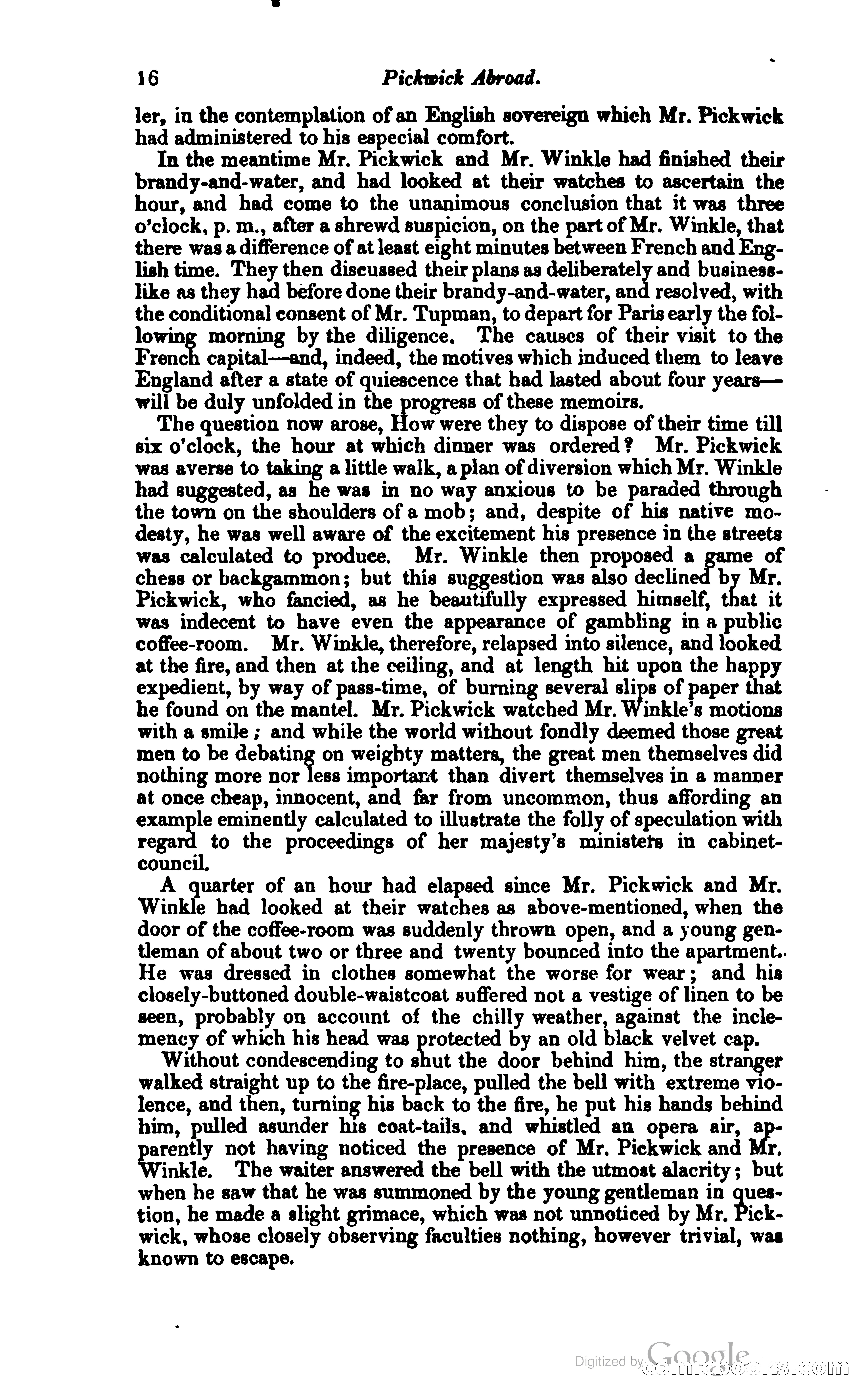 Pickwick Abroad: or, The Tour in France — page 43 of 399