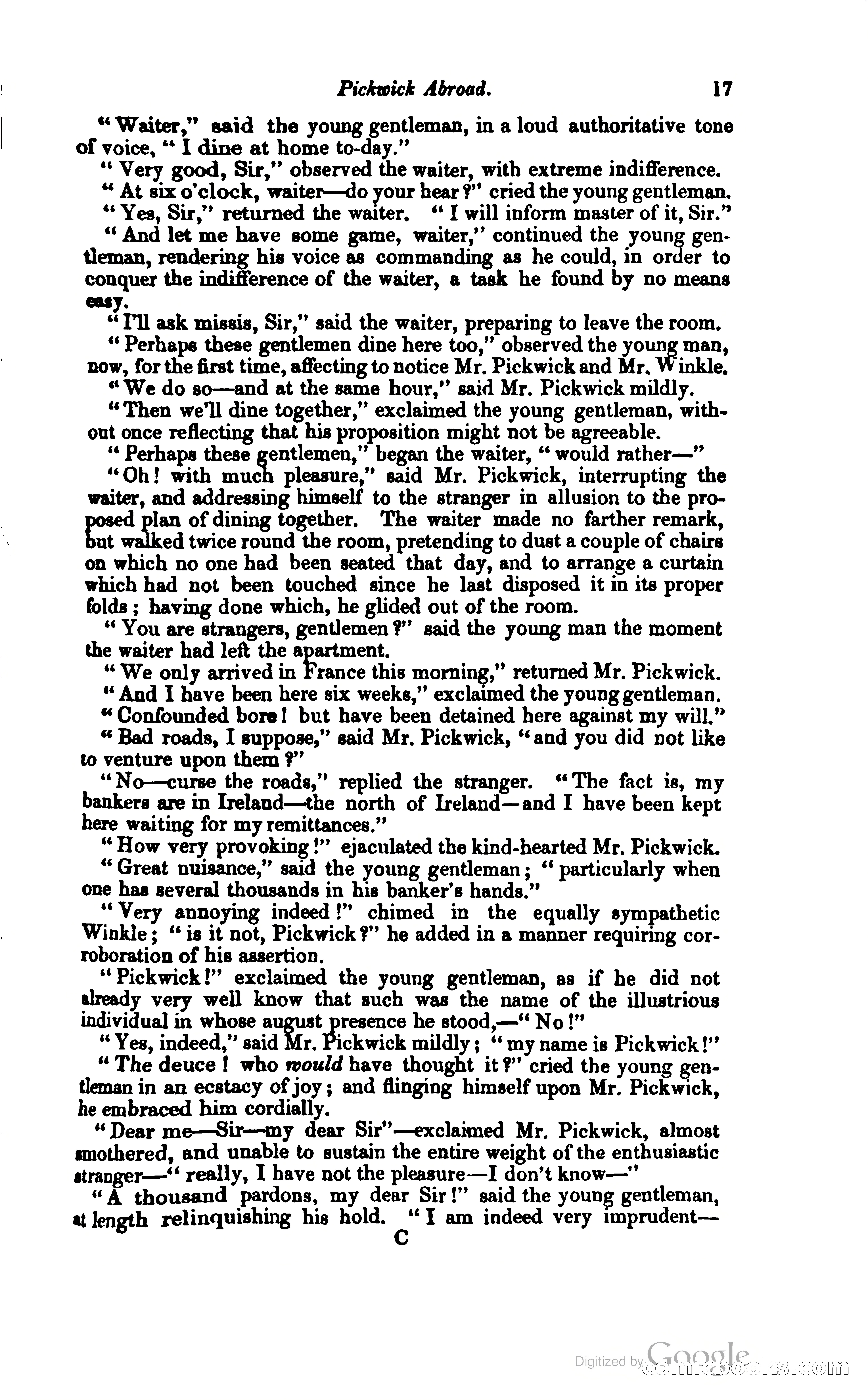 Pickwick Abroad: or, The Tour in France — page 46 of 399