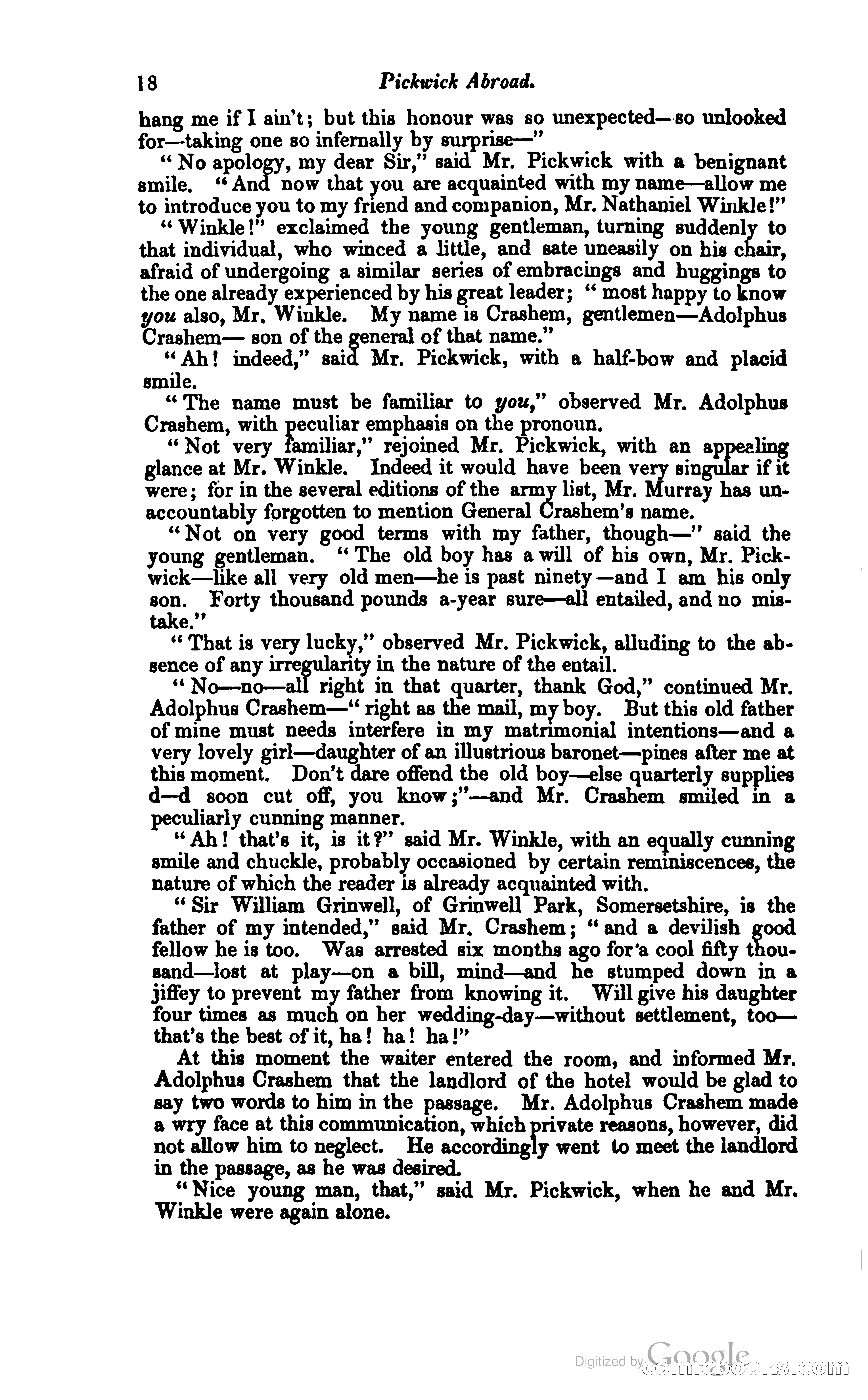 Pickwick Abroad: or, The Tour in France — page 47 of 399