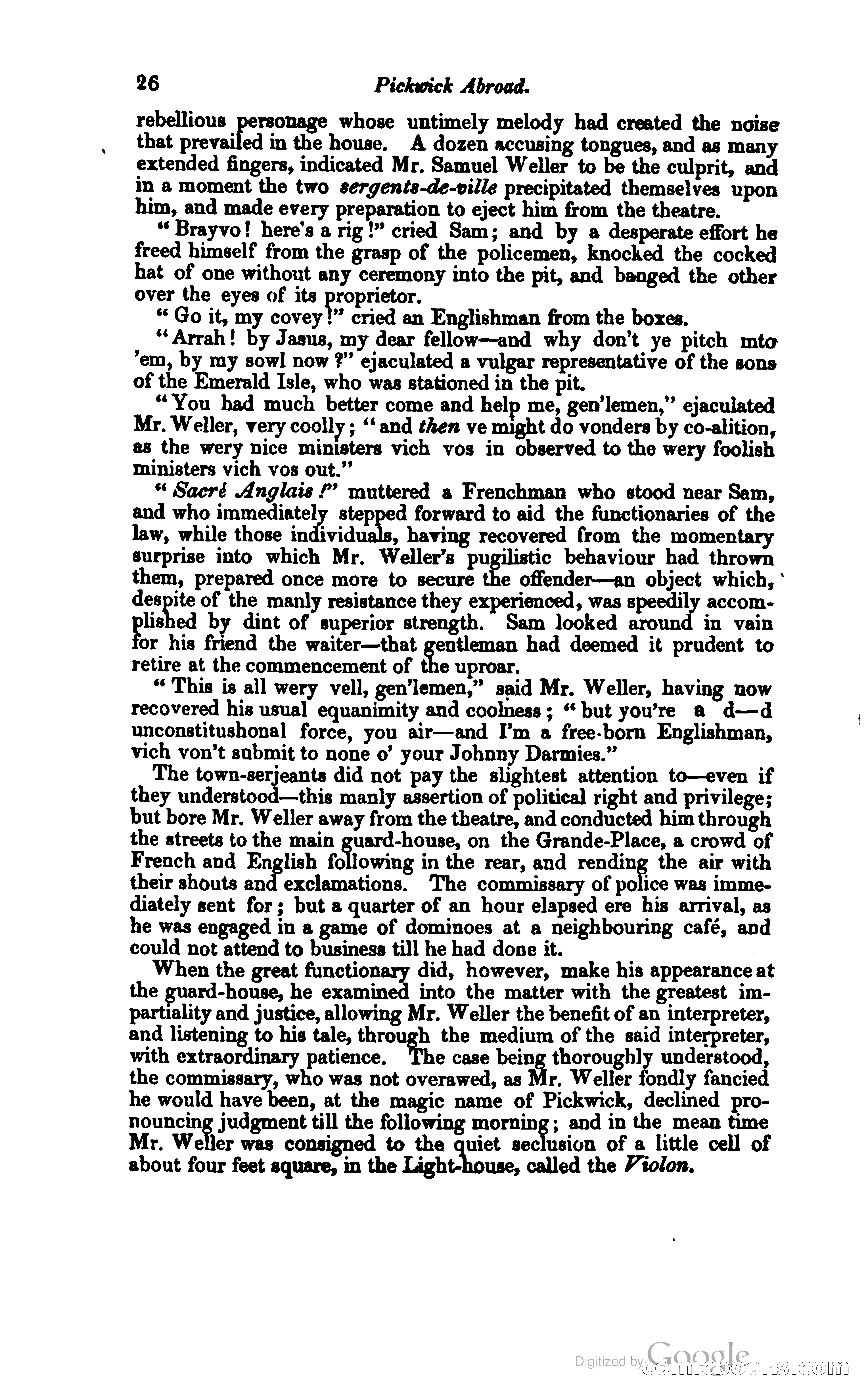 Pickwick Abroad: or, The Tour in France — page 55 of 399