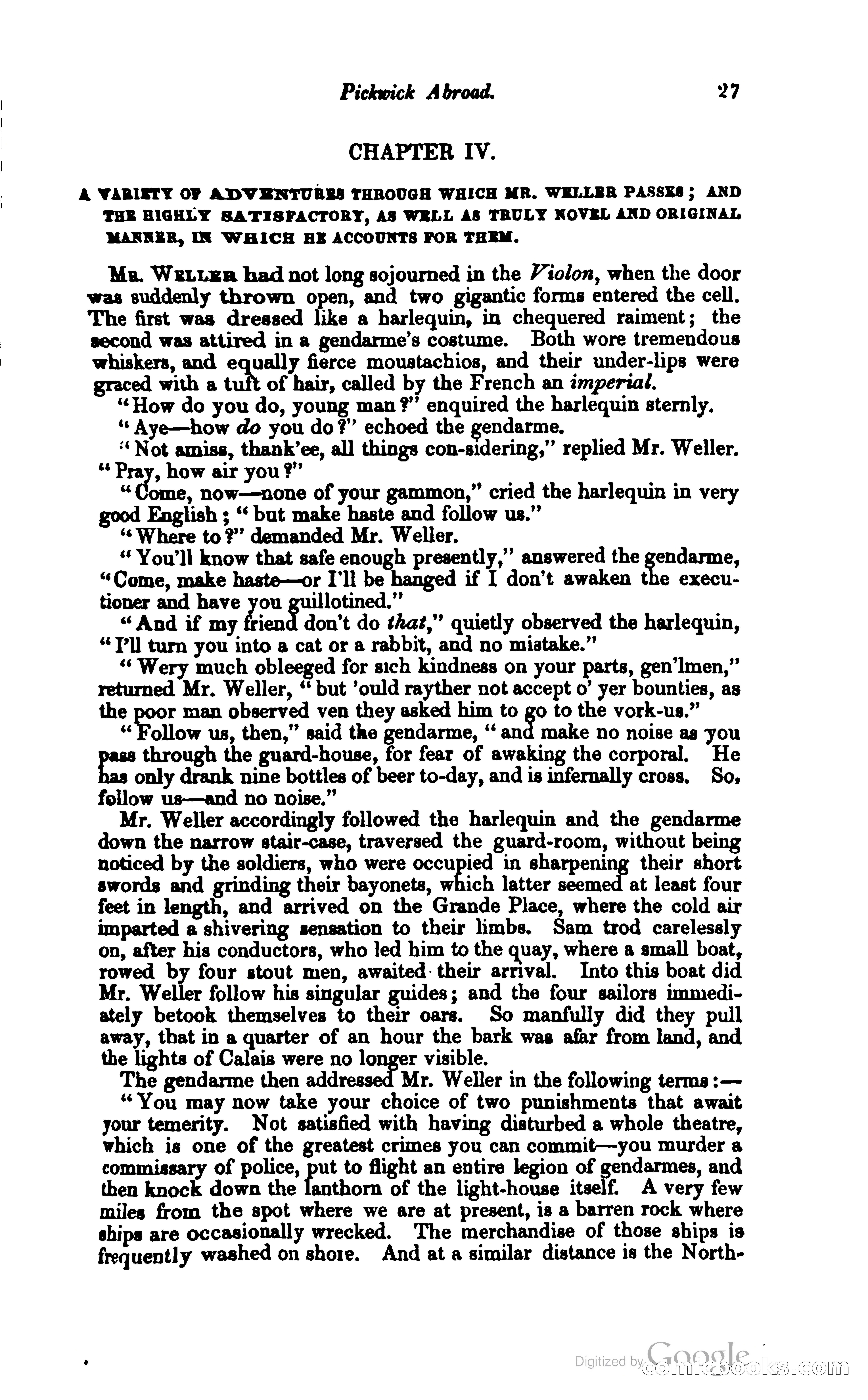 Pickwick Abroad: or, The Tour in France — page 56 of 399