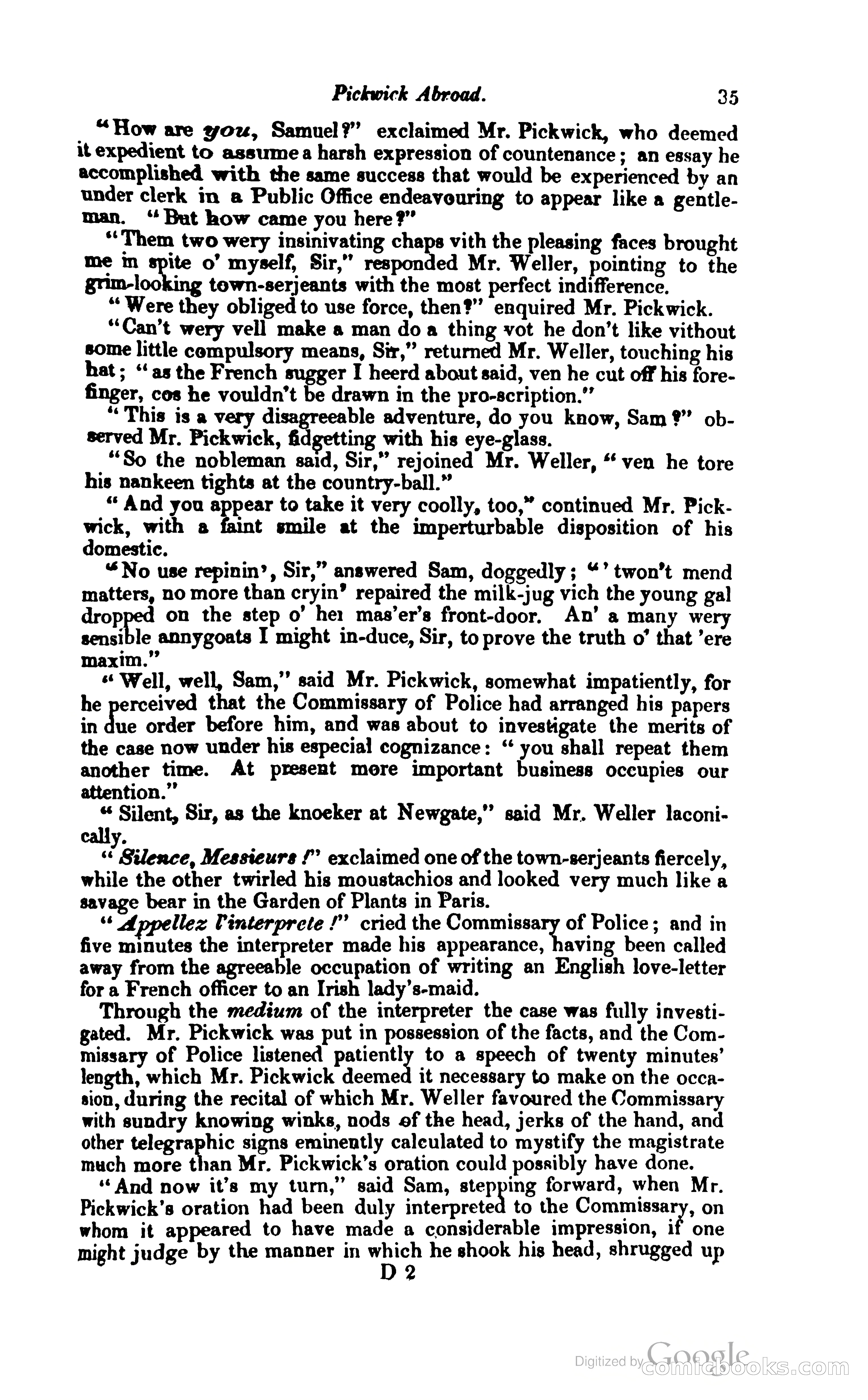 Pickwick Abroad: or, The Tour in France — page 64 of 399