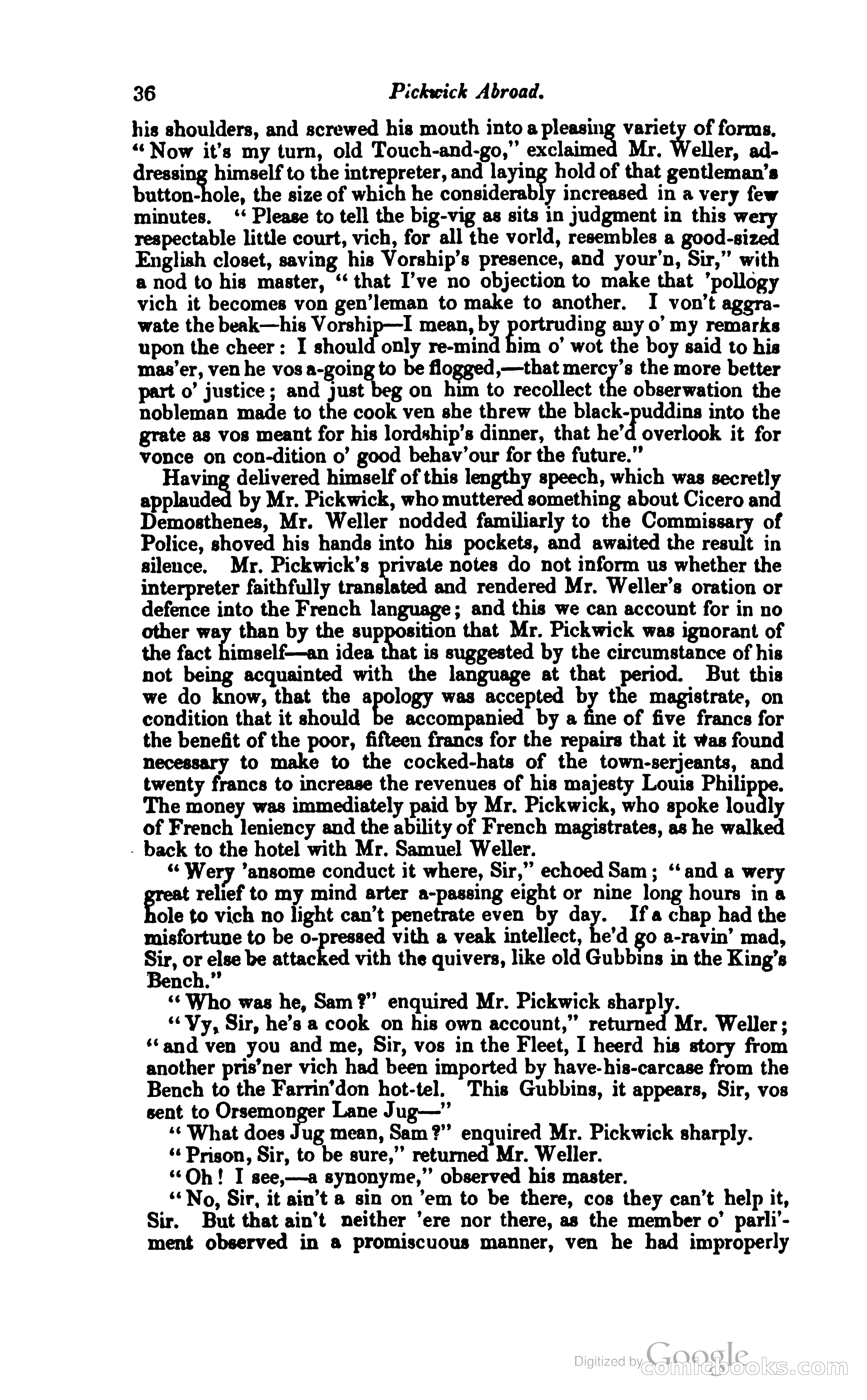 Pickwick Abroad: or, The Tour in France — page 65 of 399