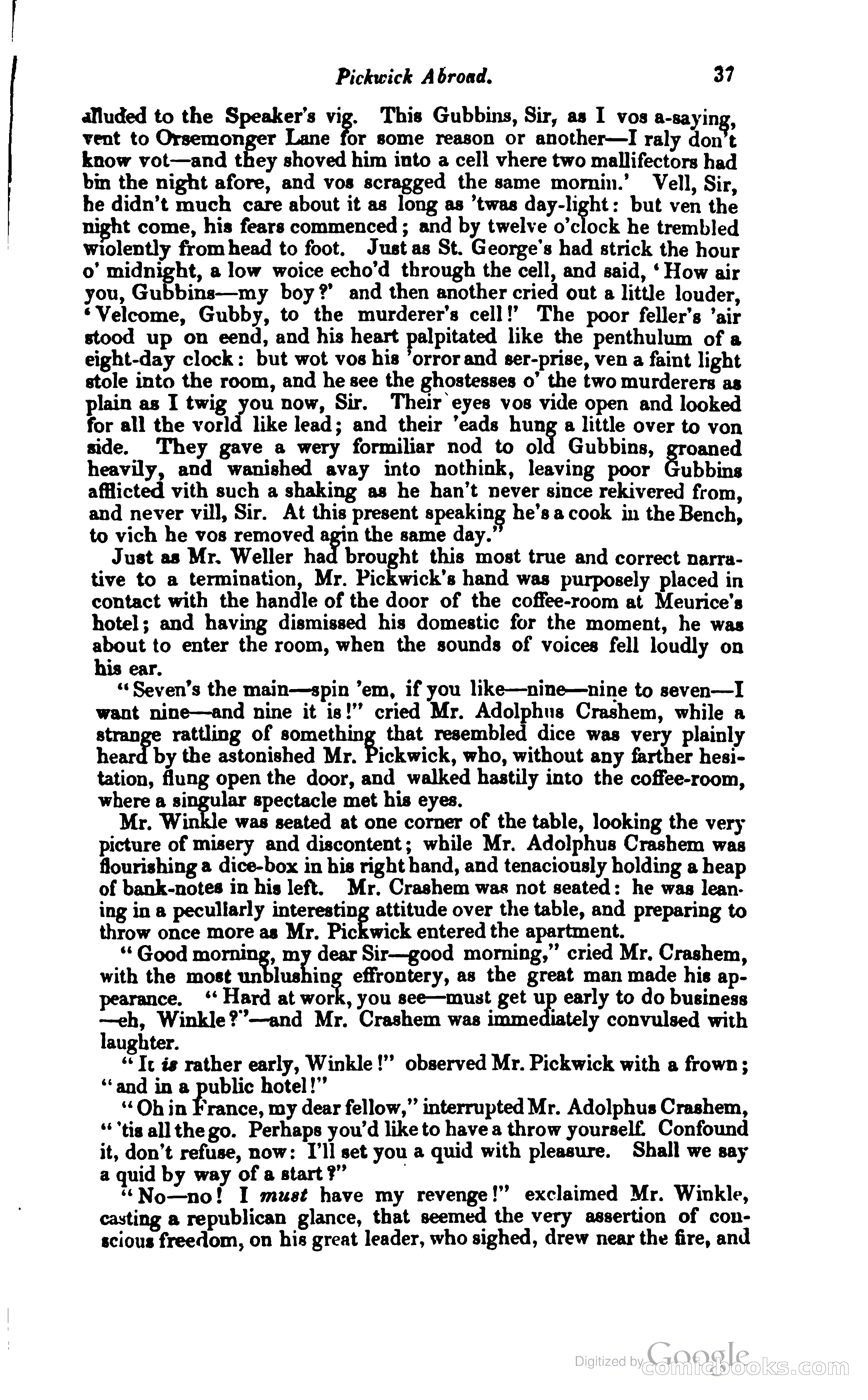 Pickwick Abroad: or, The Tour in France — page 68 of 399