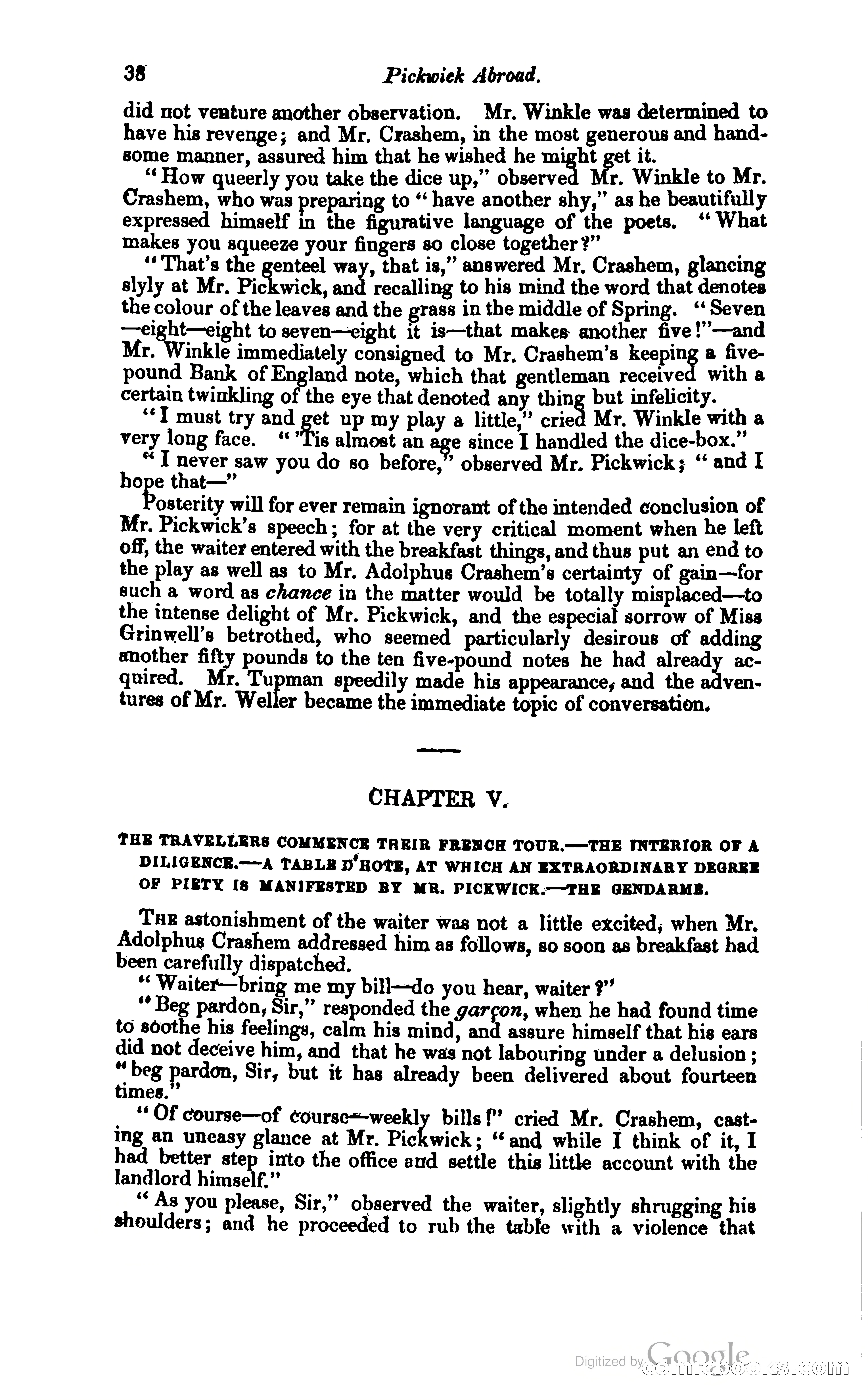 Pickwick Abroad: or, The Tour in France — page 69 of 399