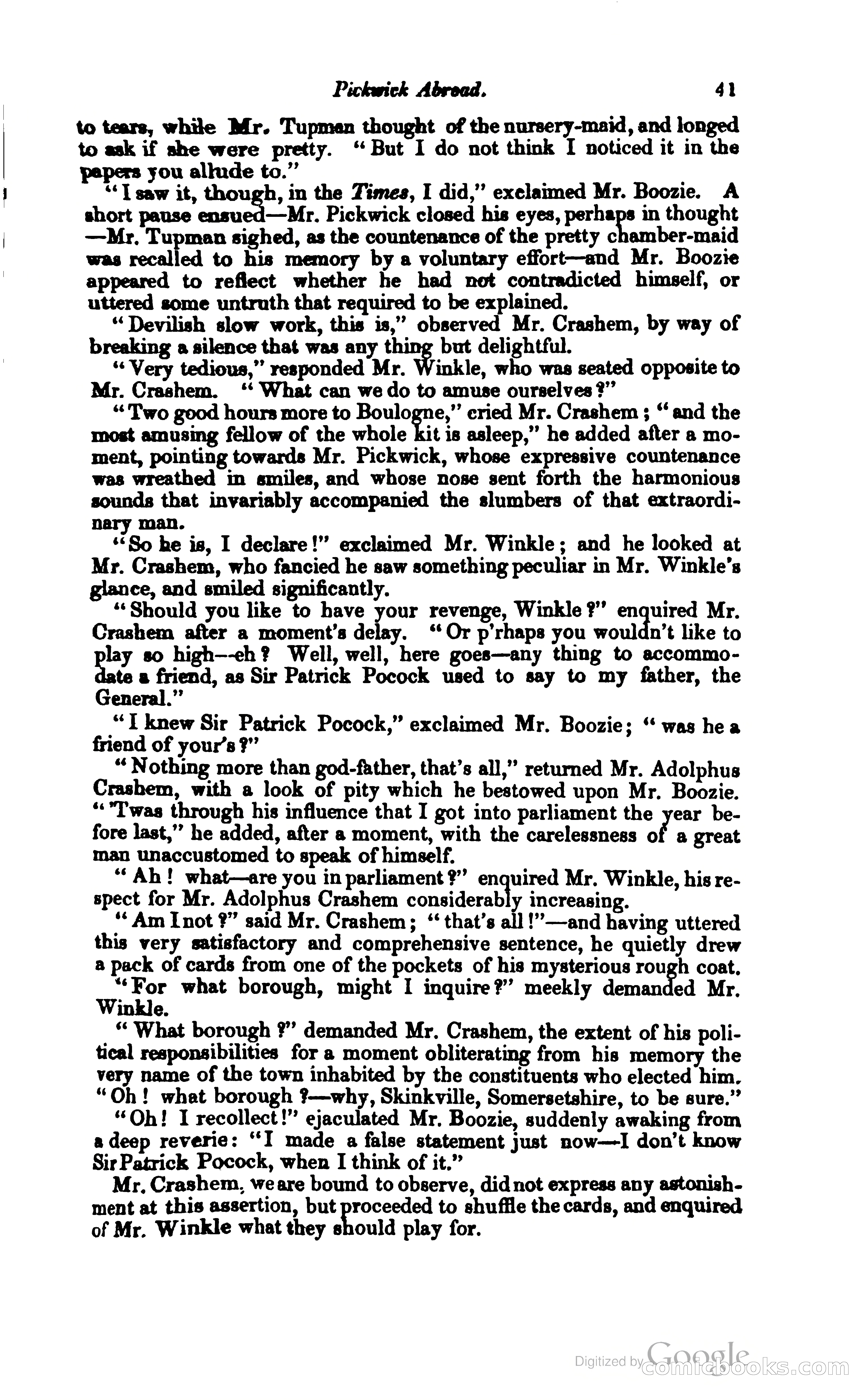 Pickwick Abroad: or, The Tour in France — page 72 of 399