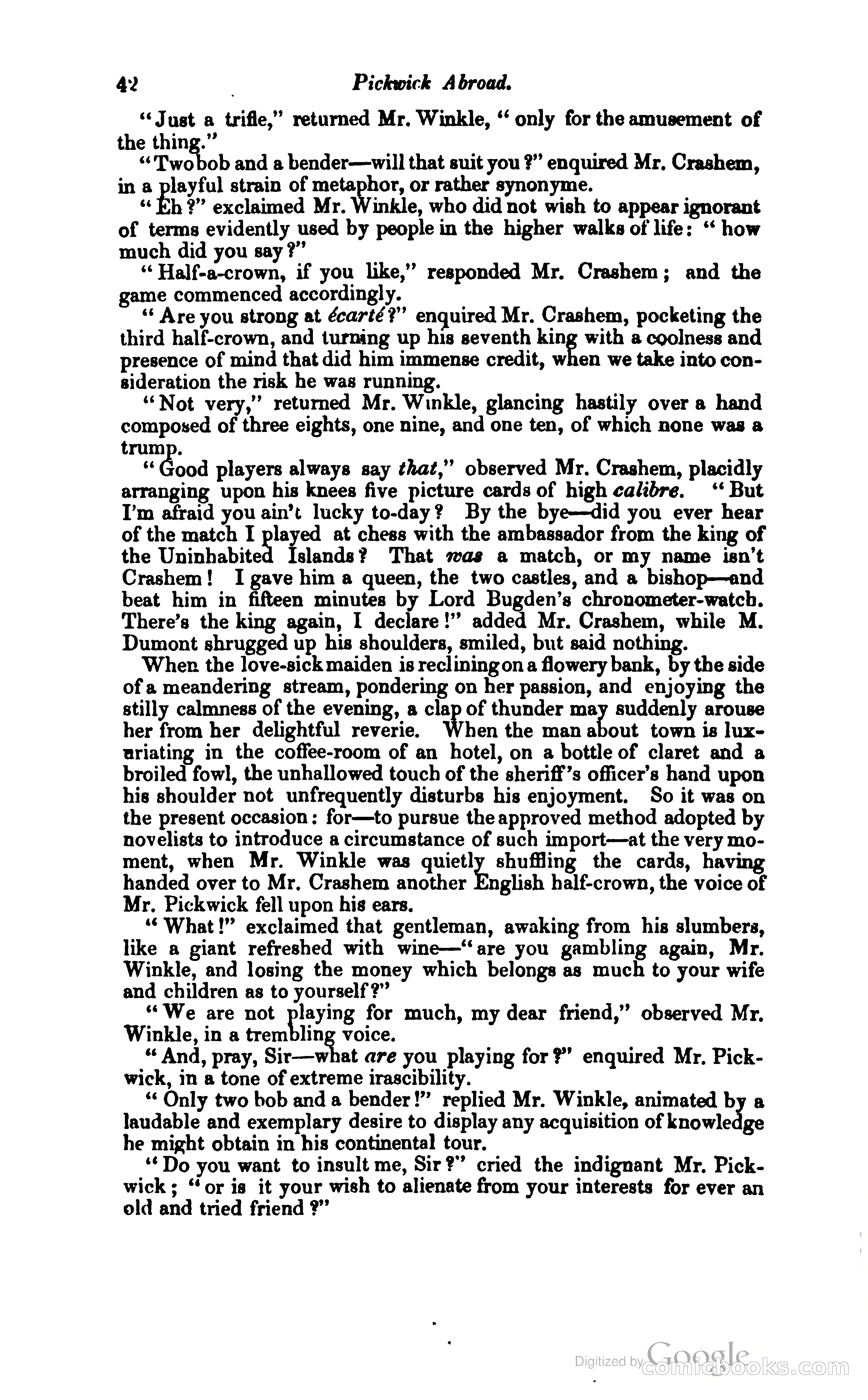 Pickwick Abroad: or, The Tour in France — page 73 of 399