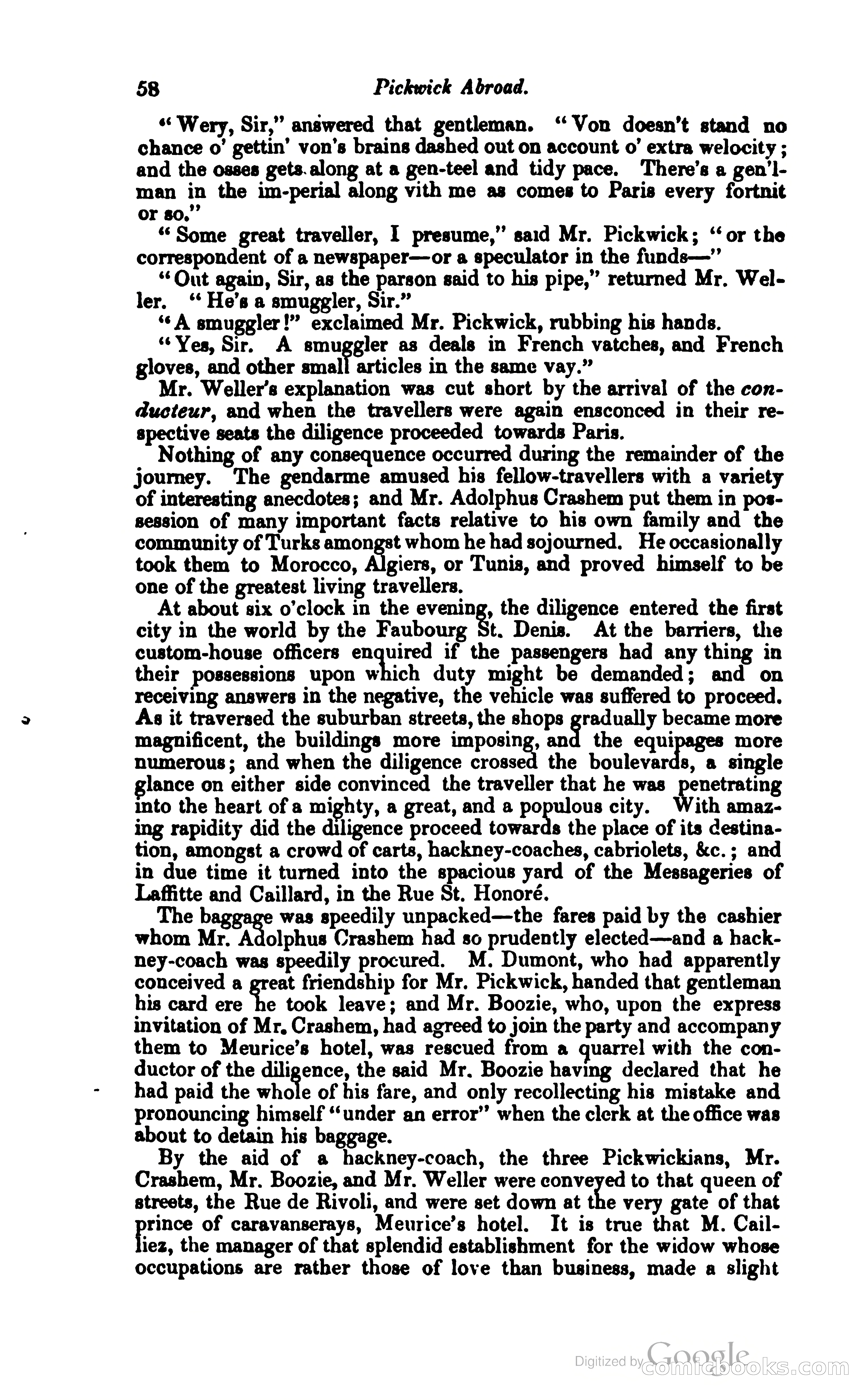 Pickwick Abroad: or, The Tour in France — page 91 of 399