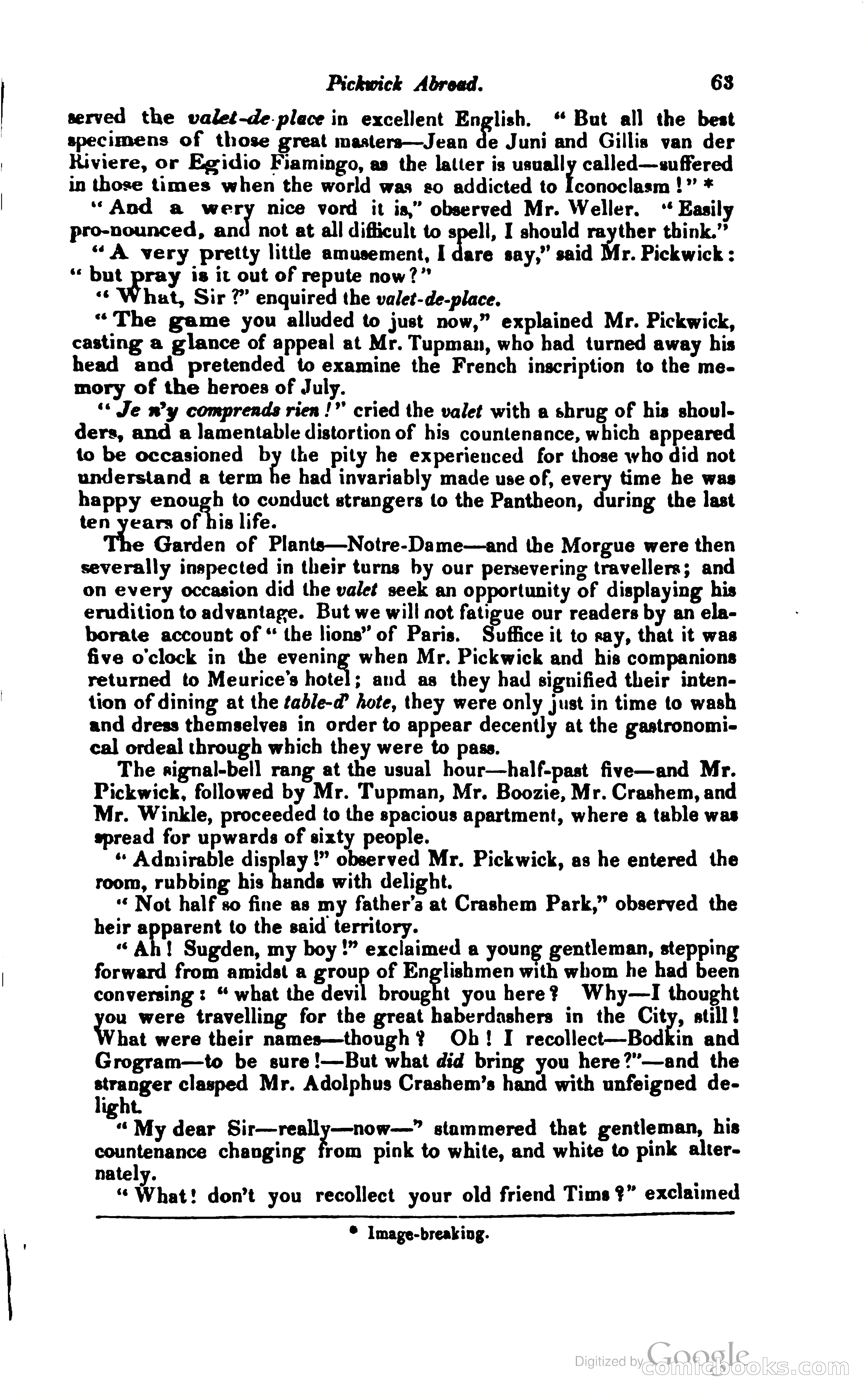 Pickwick Abroad: or, The Tour in France — page 96 of 399