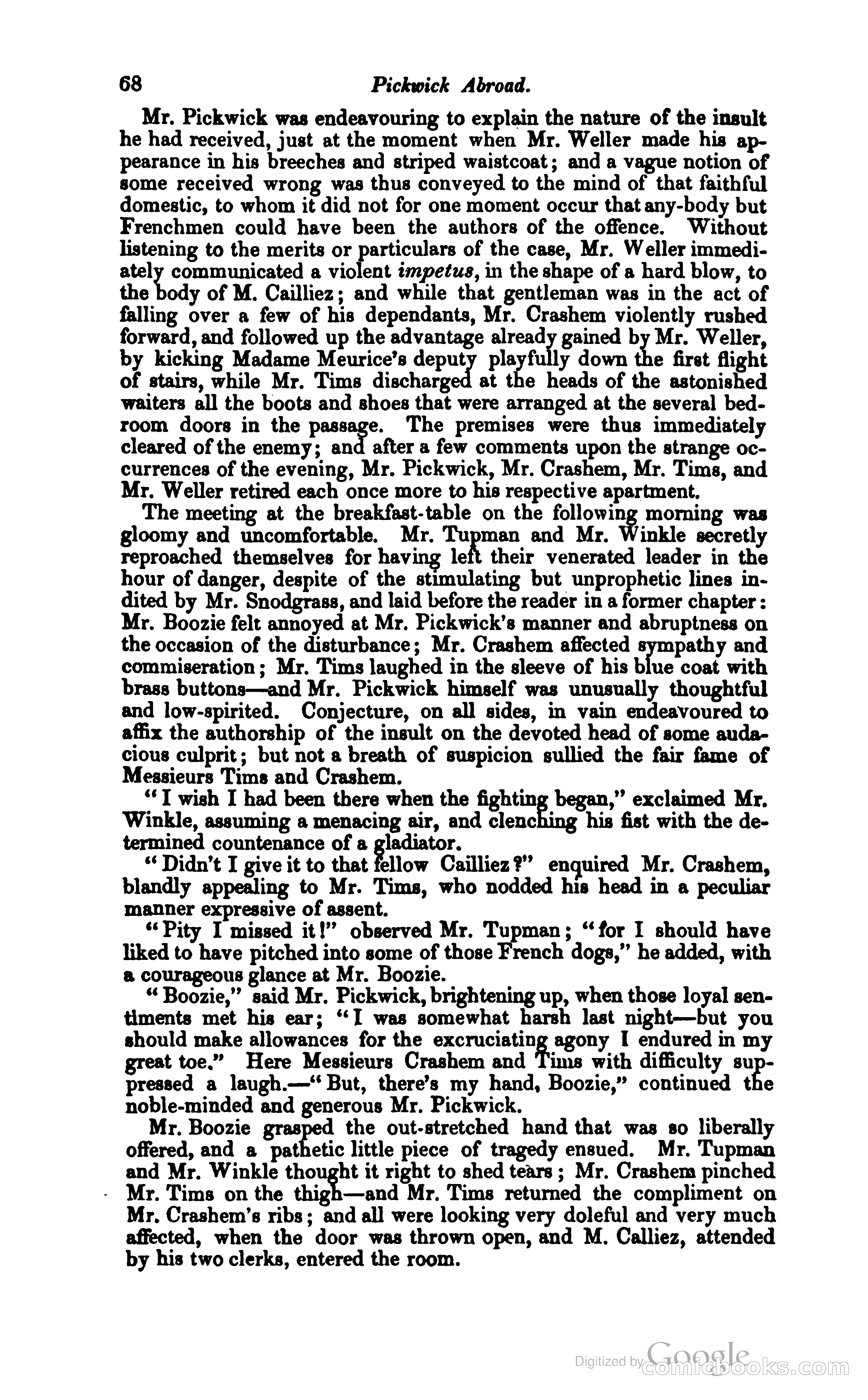 Pickwick Abroad: or, The Tour in France — page 101 of 399