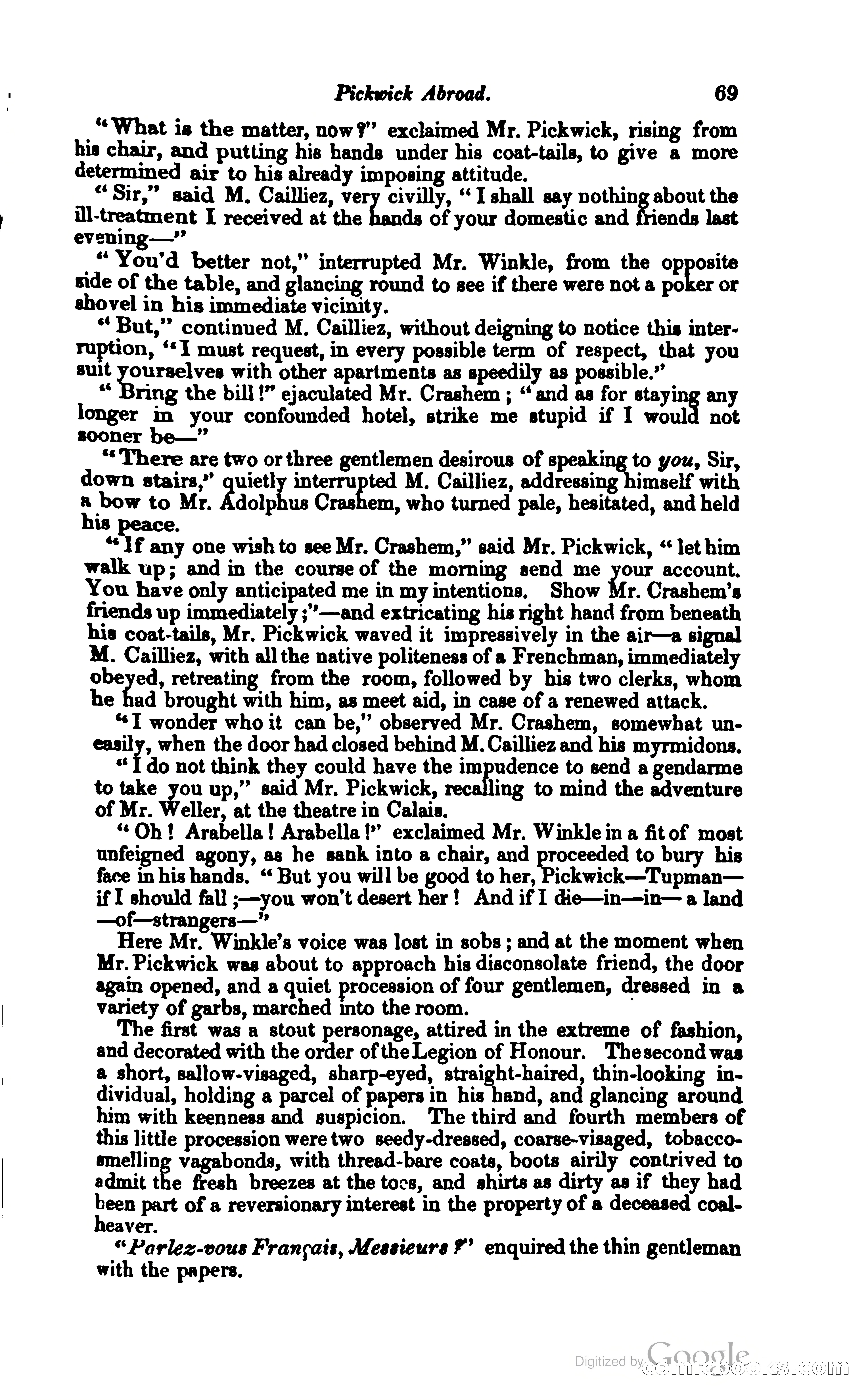 Pickwick Abroad: or, The Tour in France — page 102 of 399