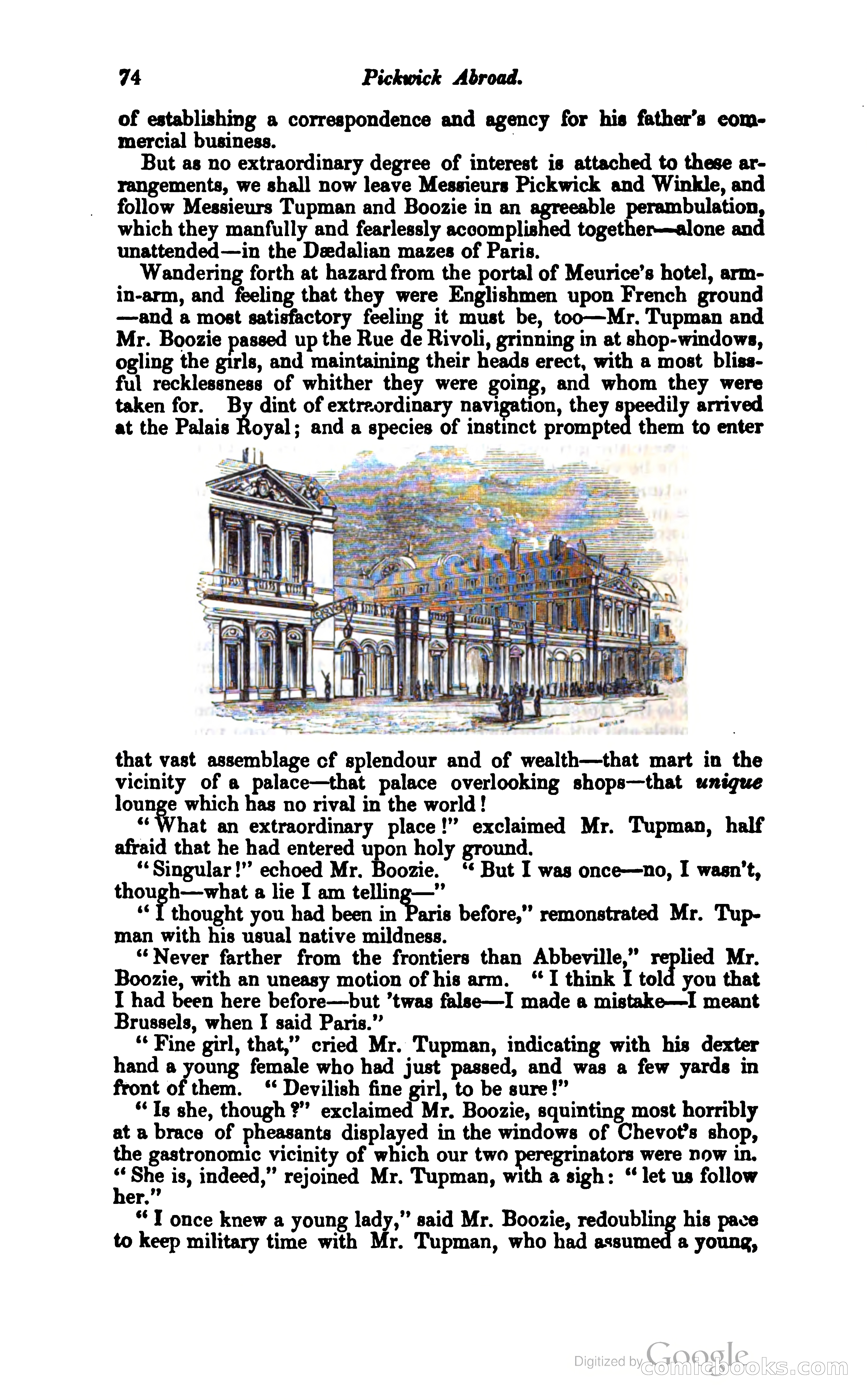 Pickwick Abroad: or, The Tour in France — page 107 of 399