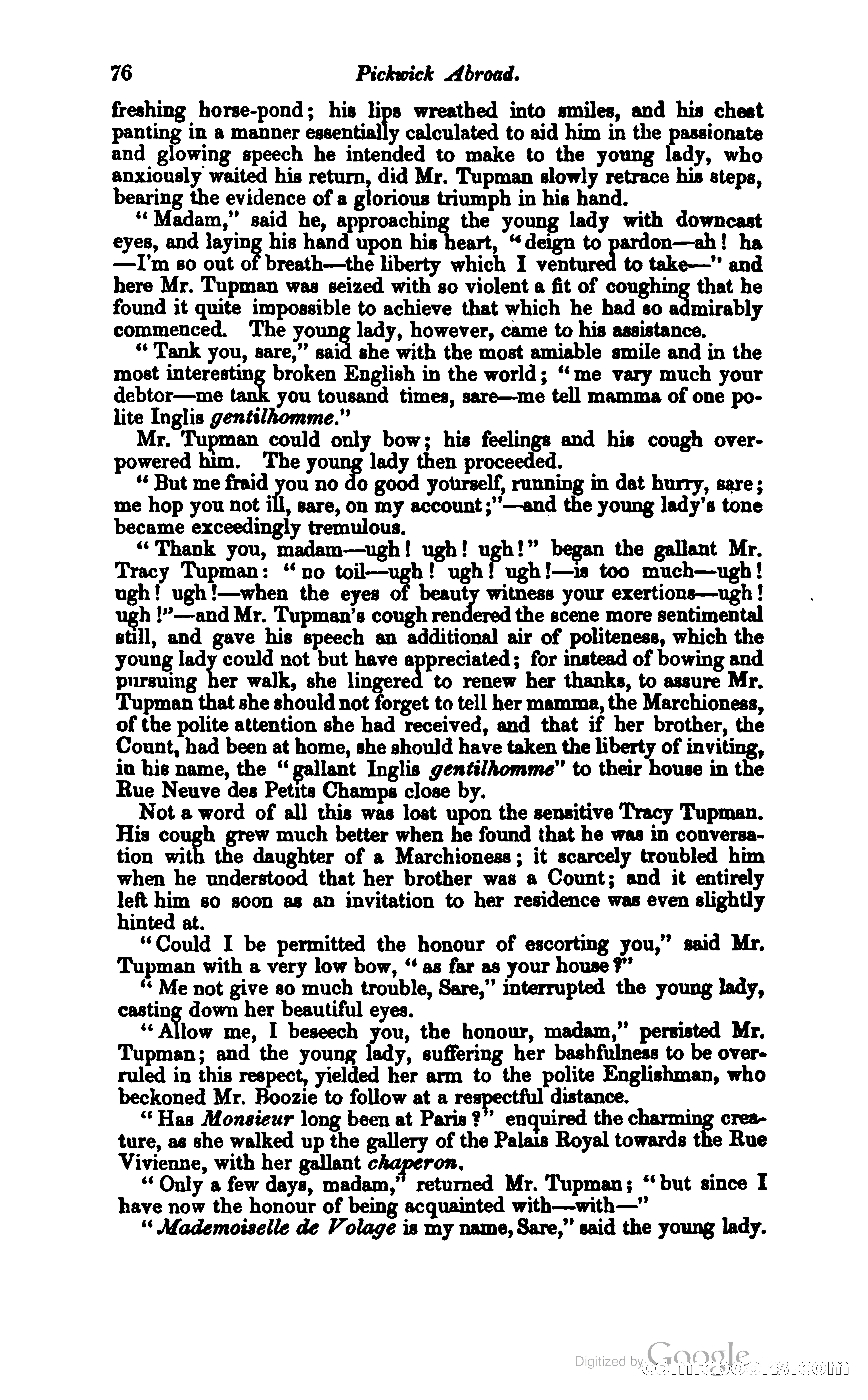 Pickwick Abroad: or, The Tour in France — page 109 of 399