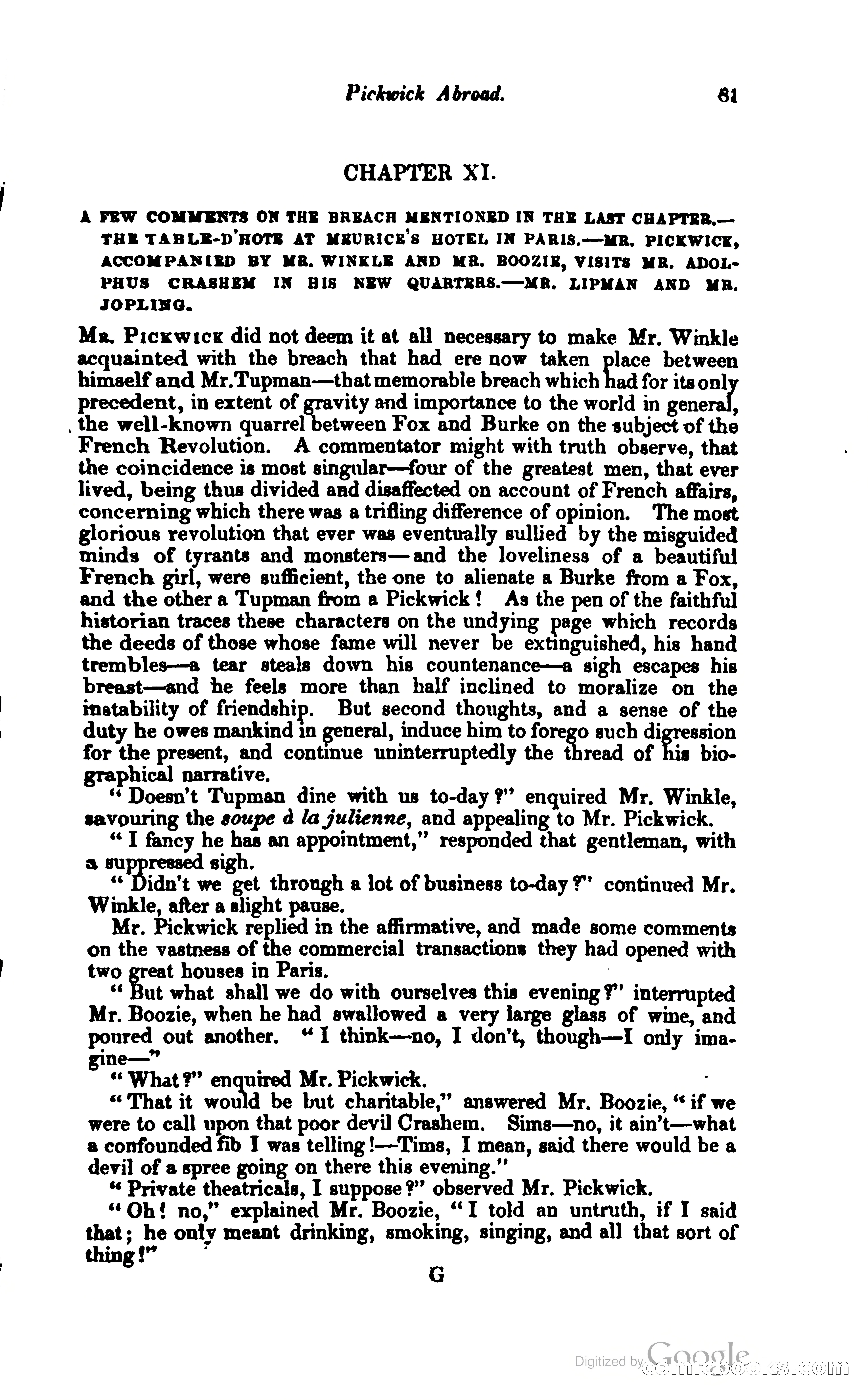 Pickwick Abroad: or, The Tour in France — page 116 of 399