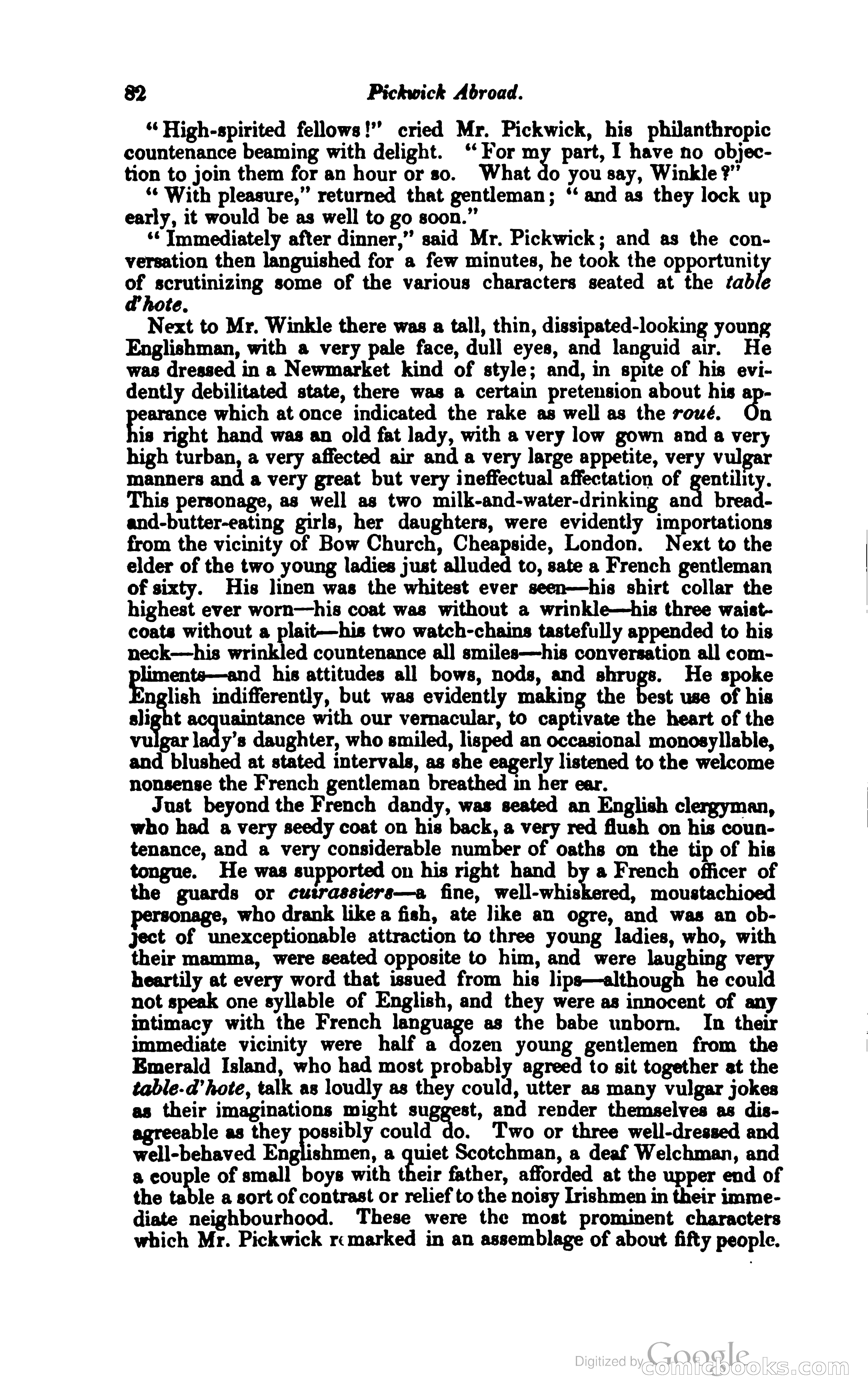 Pickwick Abroad: or, The Tour in France — page 117 of 399