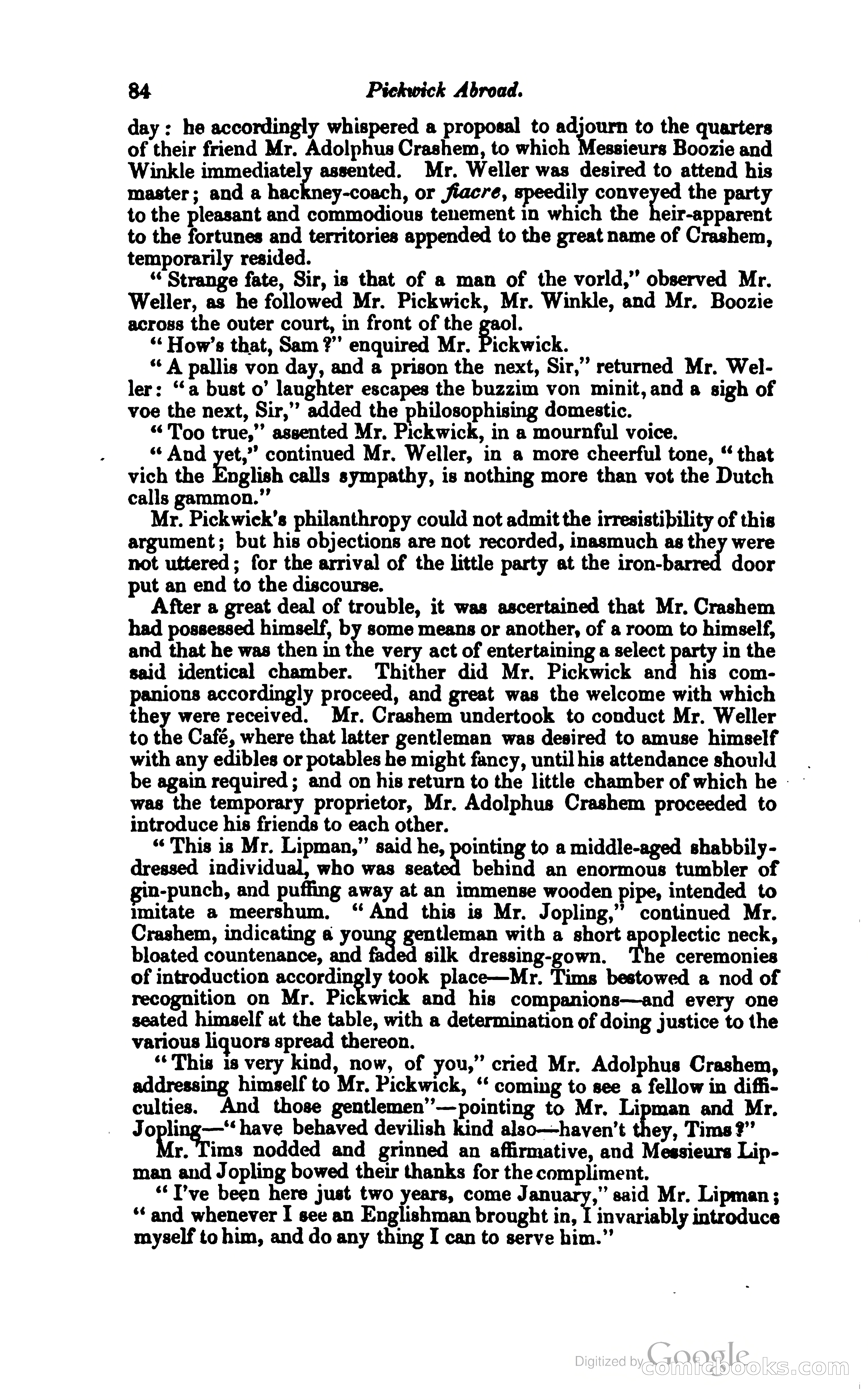 Pickwick Abroad: or, The Tour in France — page 119 of 399