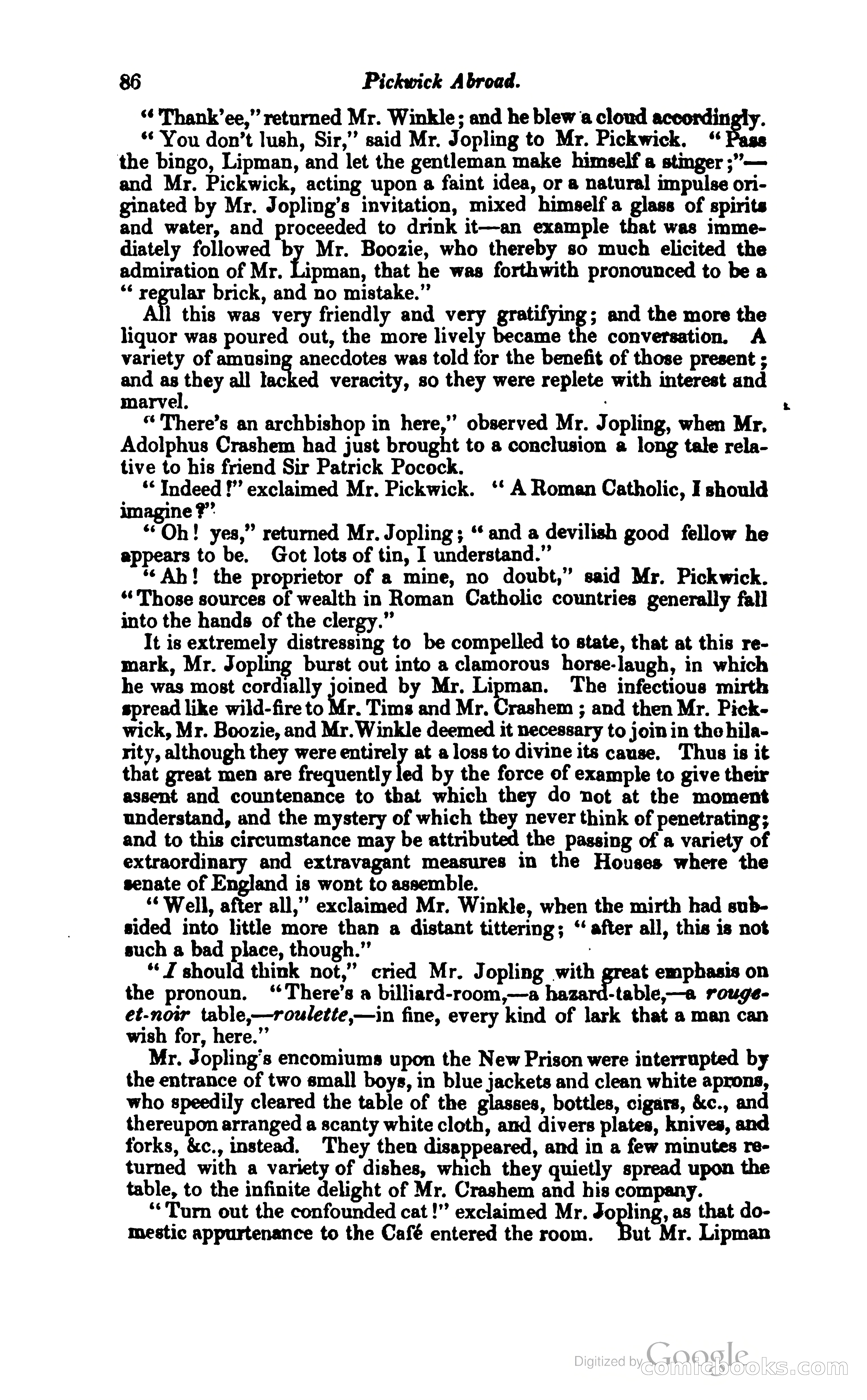 Pickwick Abroad: or, The Tour in France — page 123 of 399