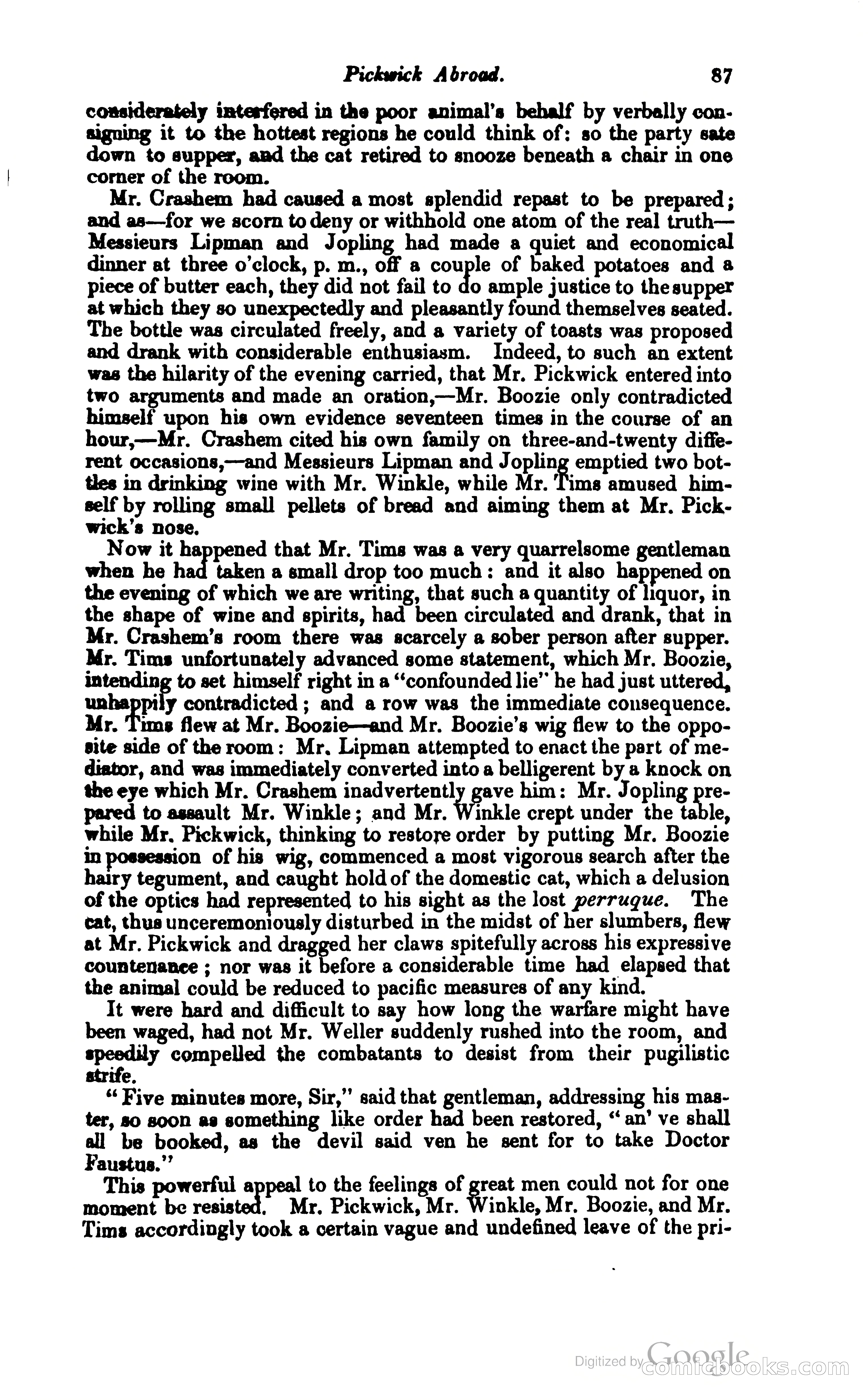 Pickwick Abroad: or, The Tour in France — page 124 of 399