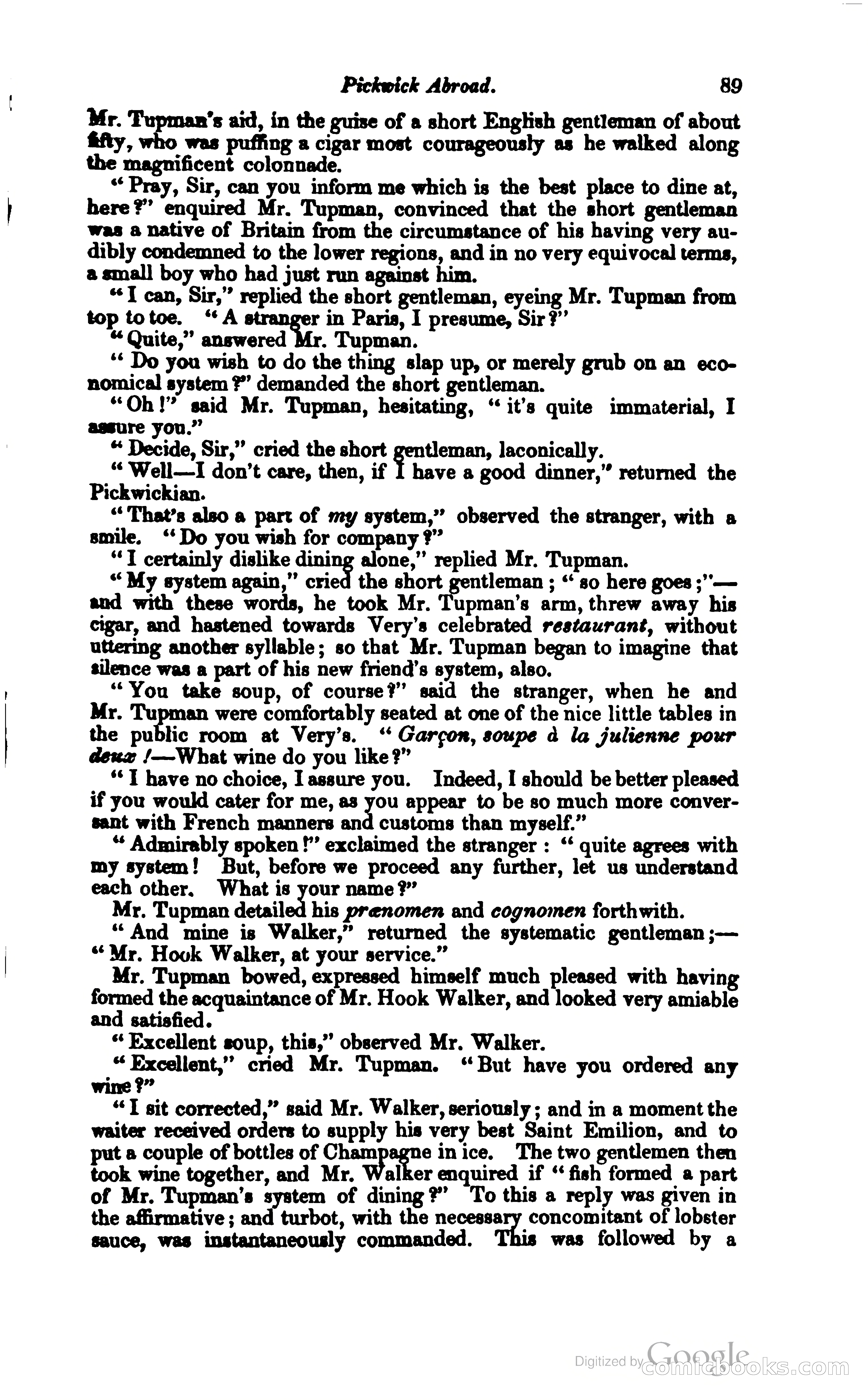Pickwick Abroad: or, The Tour in France — page 126 of 399