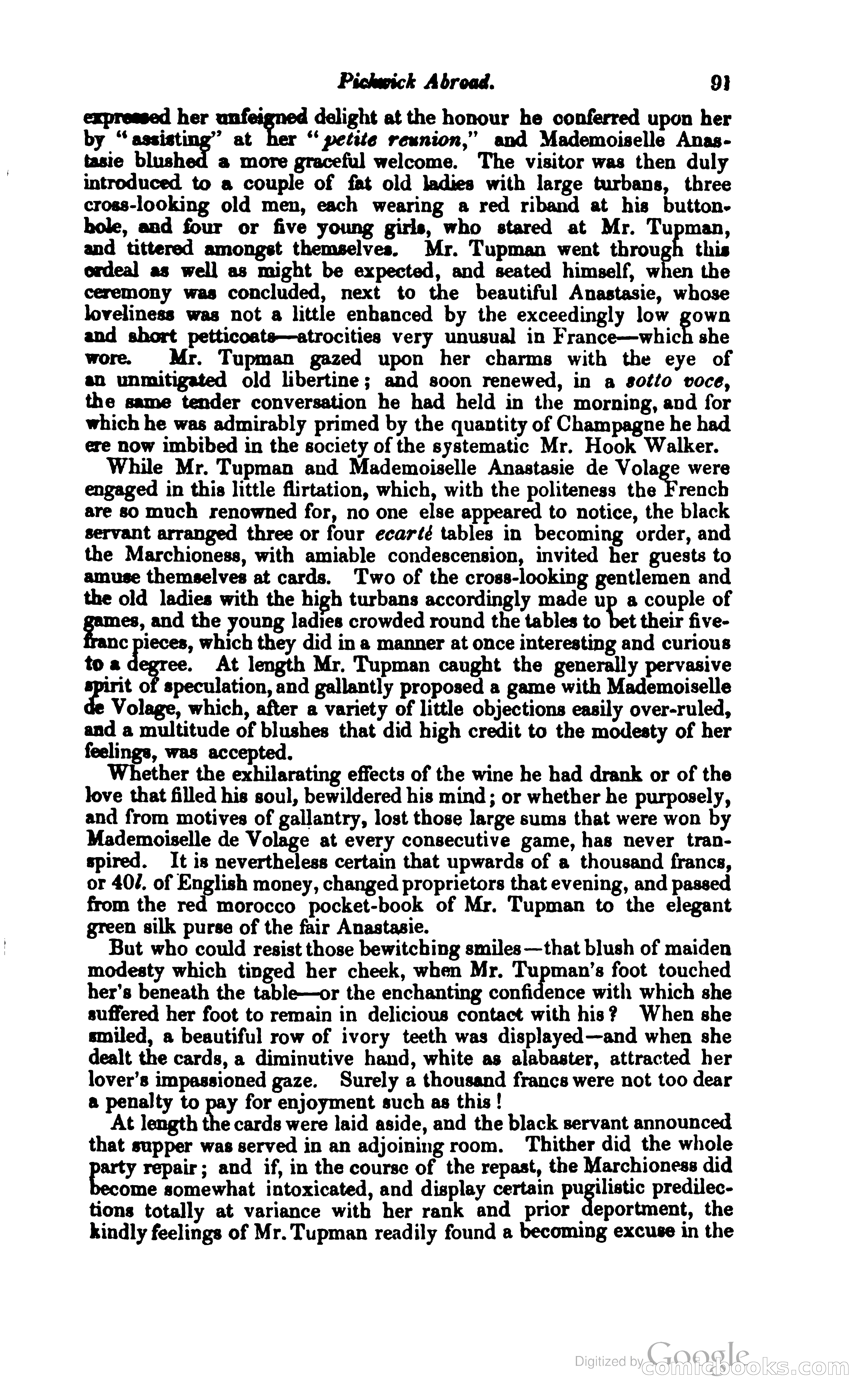 Pickwick Abroad: or, The Tour in France — page 128 of 399