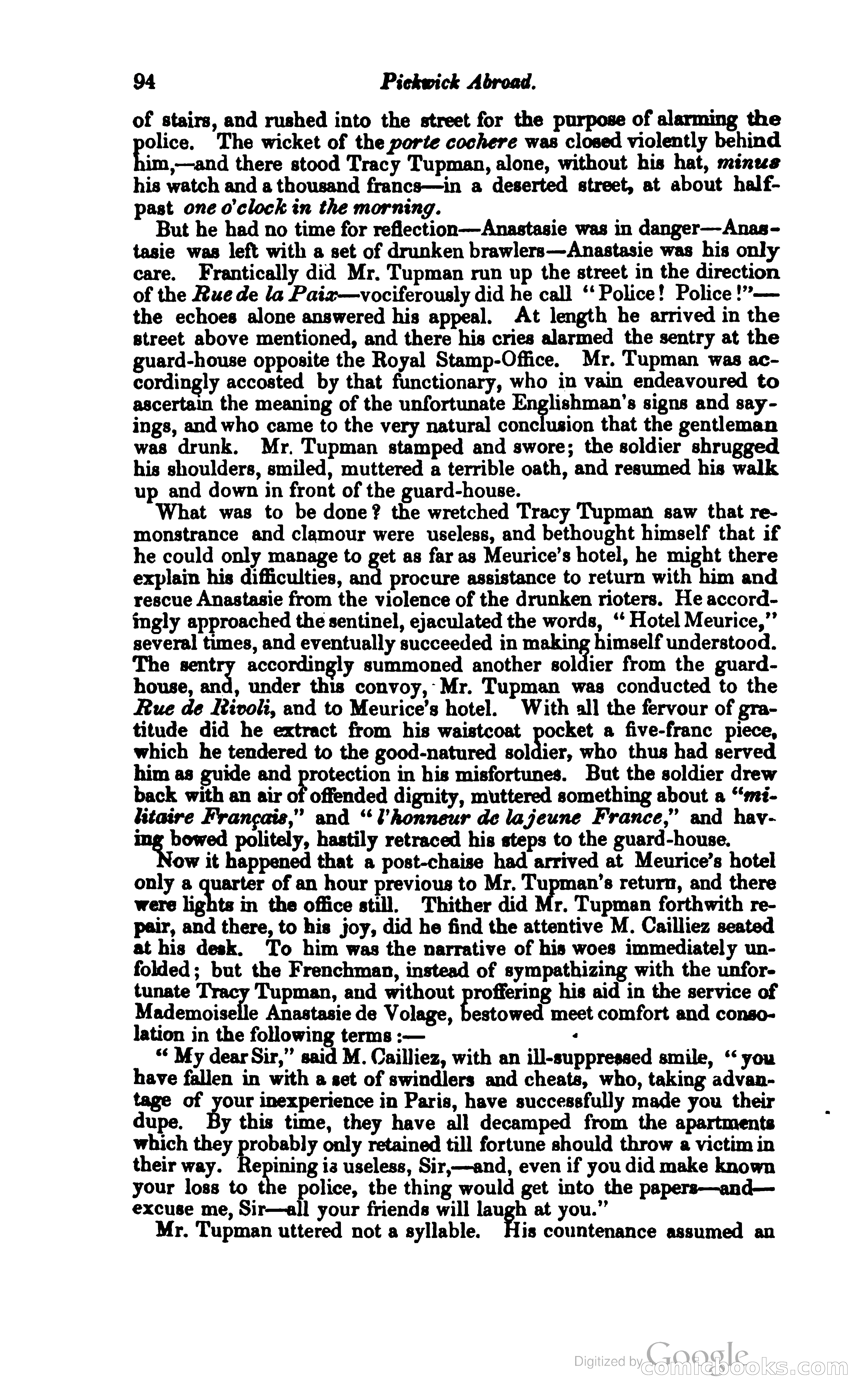 Pickwick Abroad: or, The Tour in France — page 131 of 399