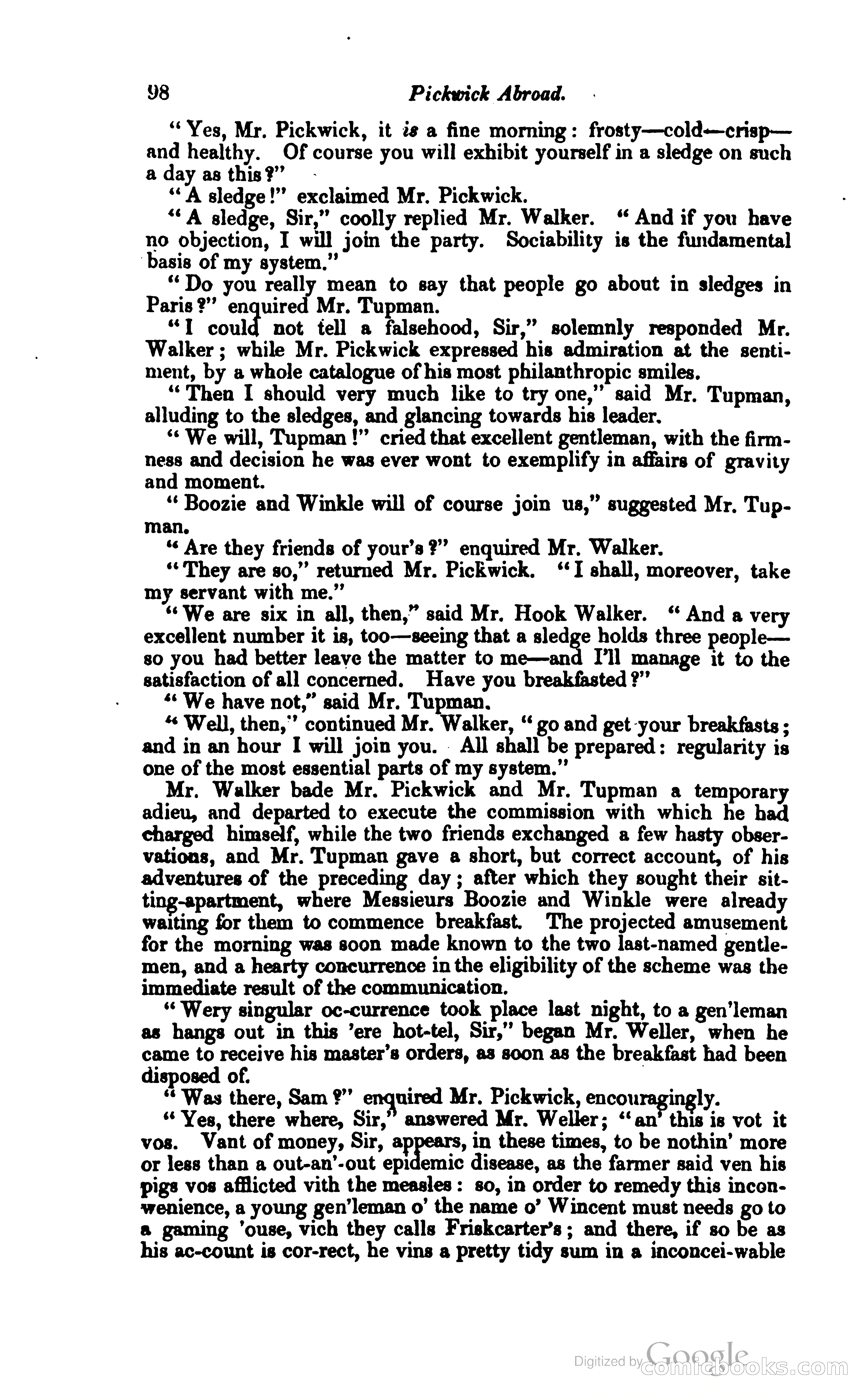 Pickwick Abroad: or, The Tour in France — page 135 of 399