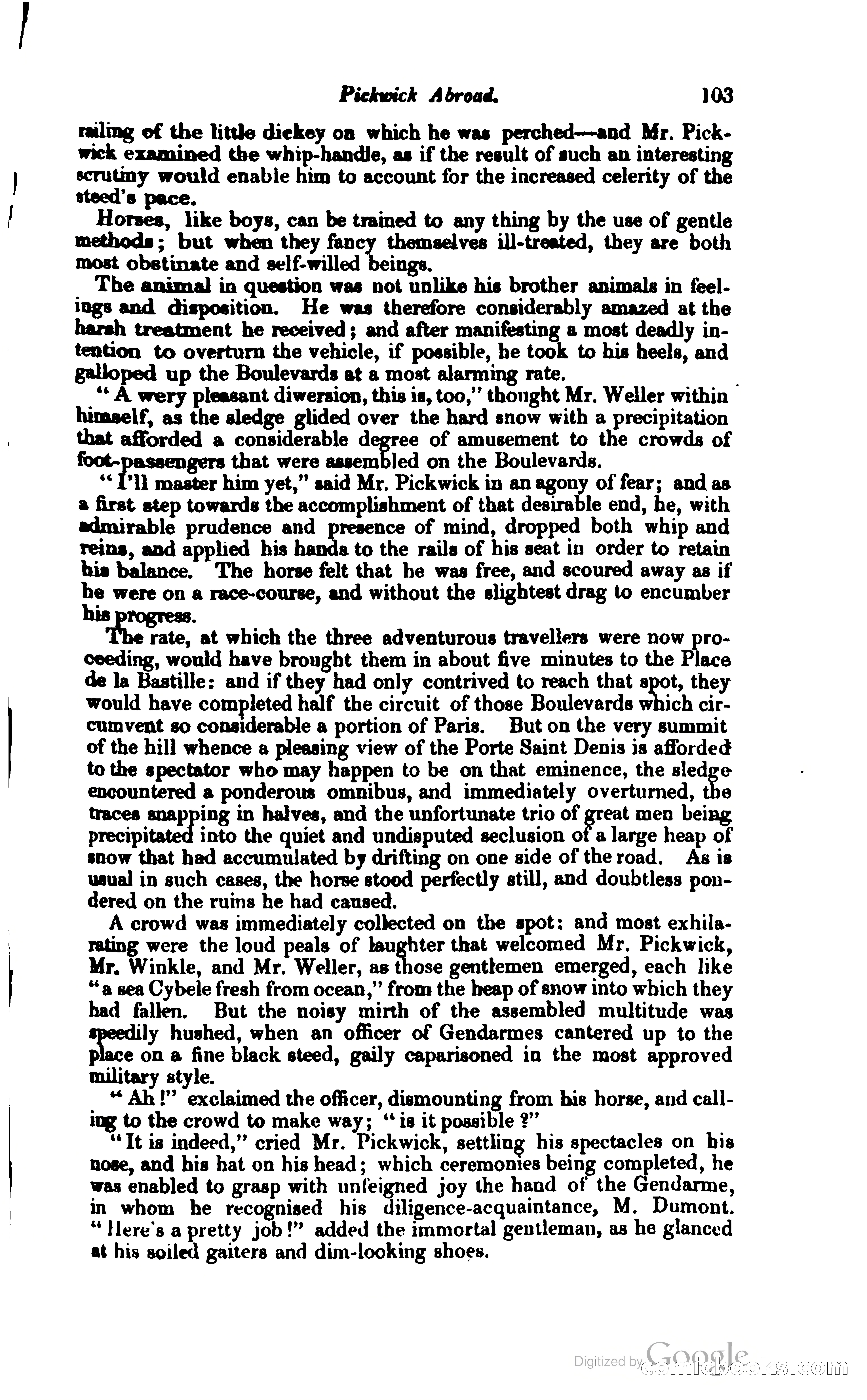 Pickwick Abroad: or, The Tour in France — page 140 of 399