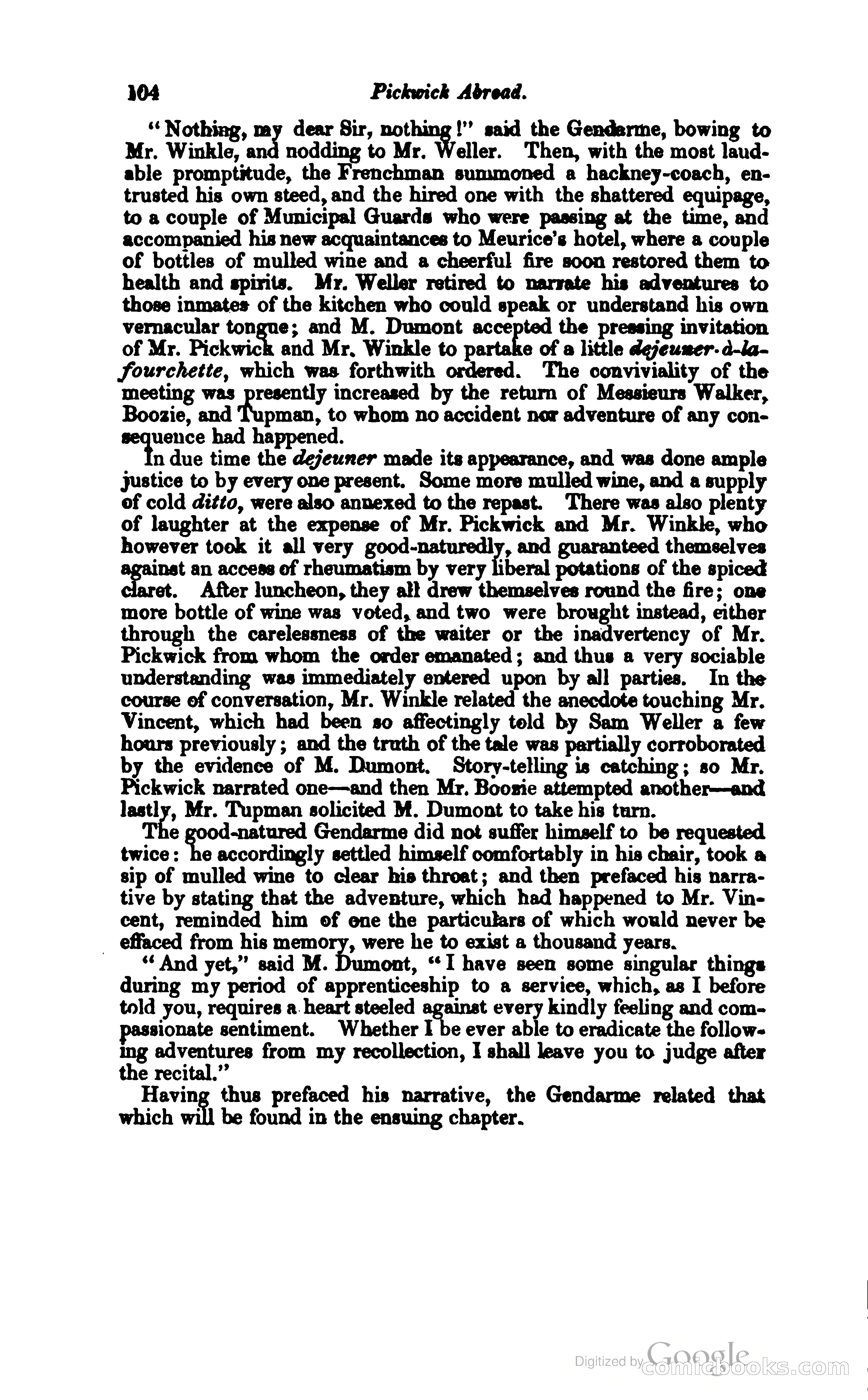 Pickwick Abroad: or, The Tour in France — page 141 of 399