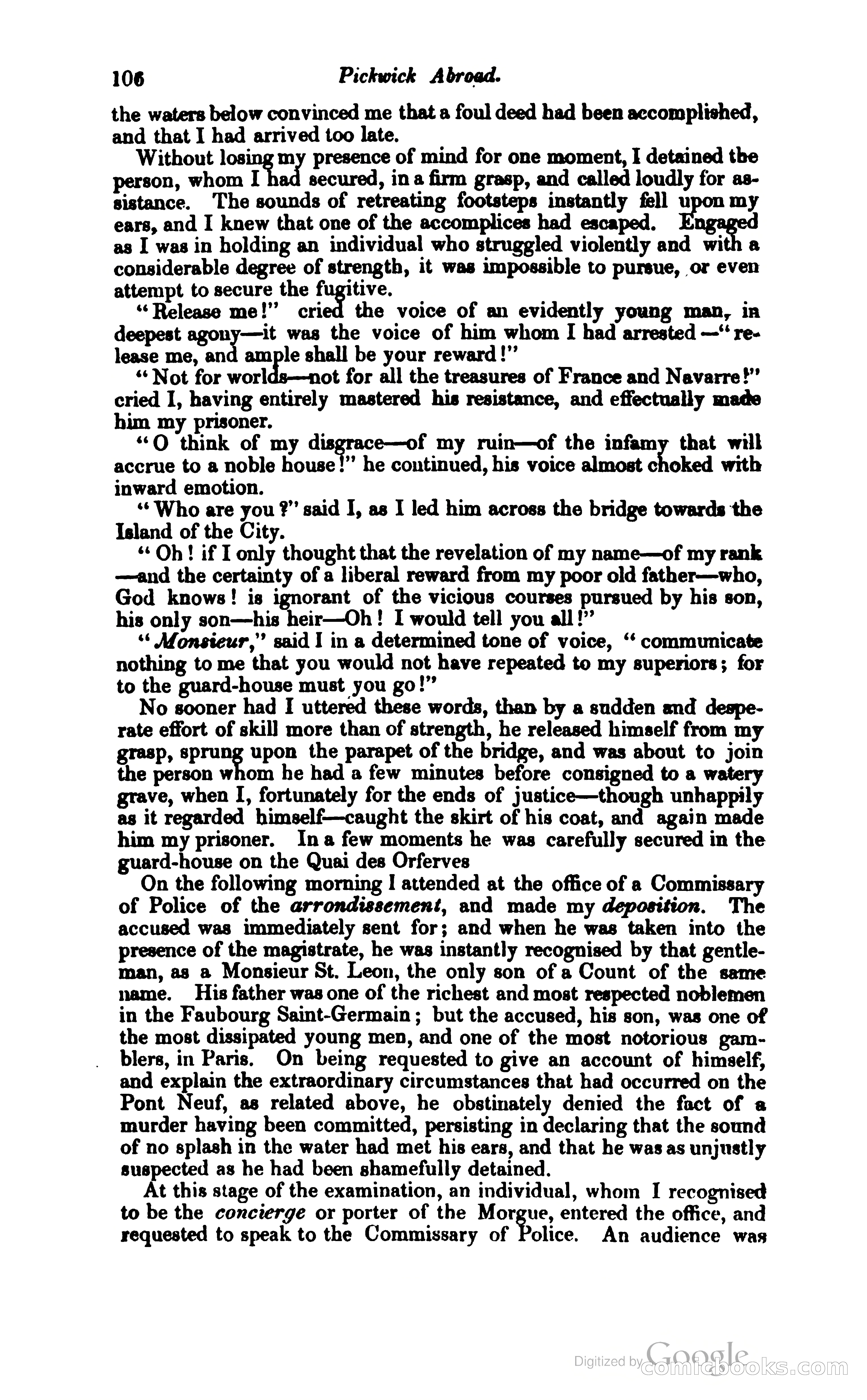 Pickwick Abroad: or, The Tour in France — page 143 of 399