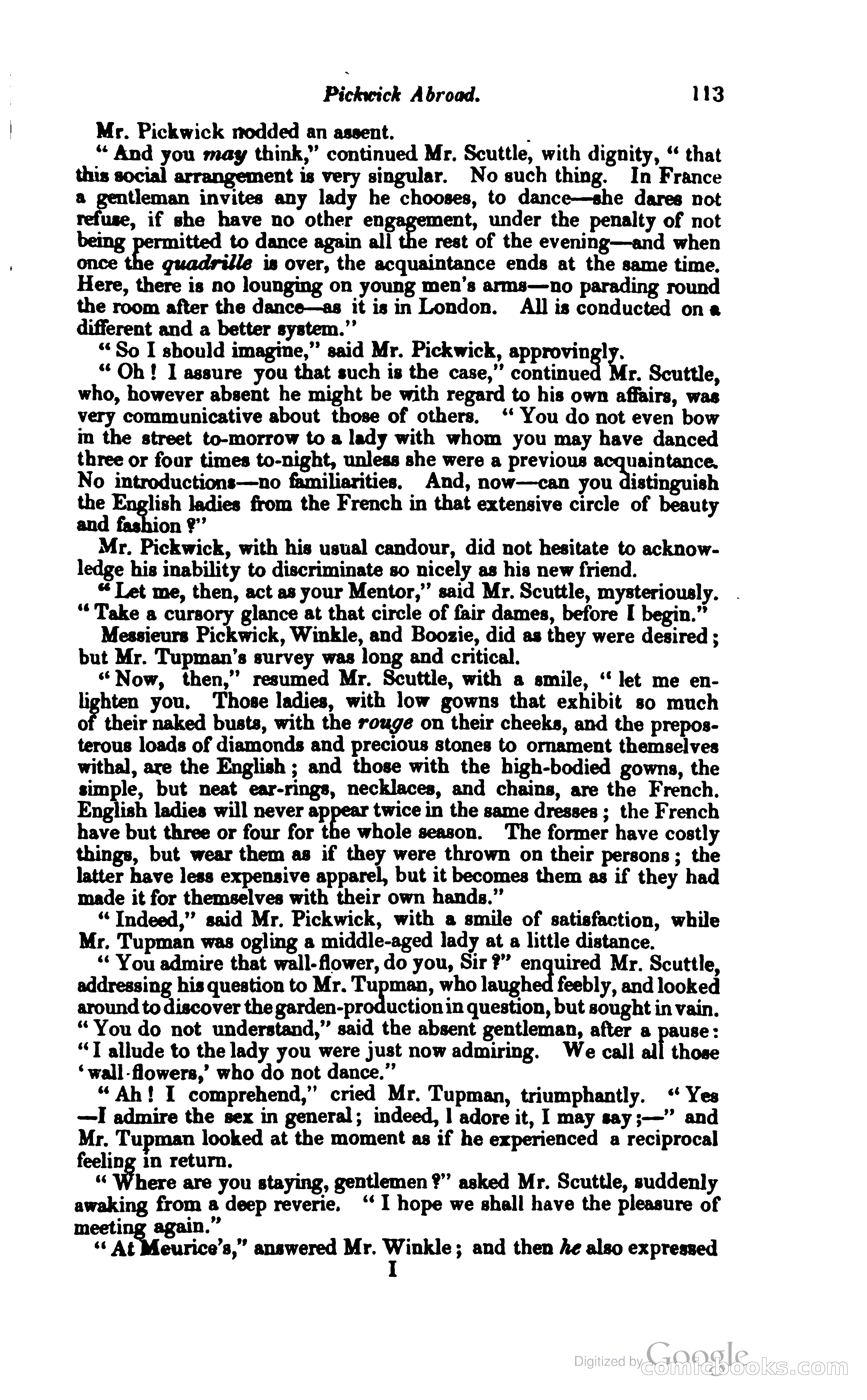 Pickwick Abroad: or, The Tour in France — page 154 of 399