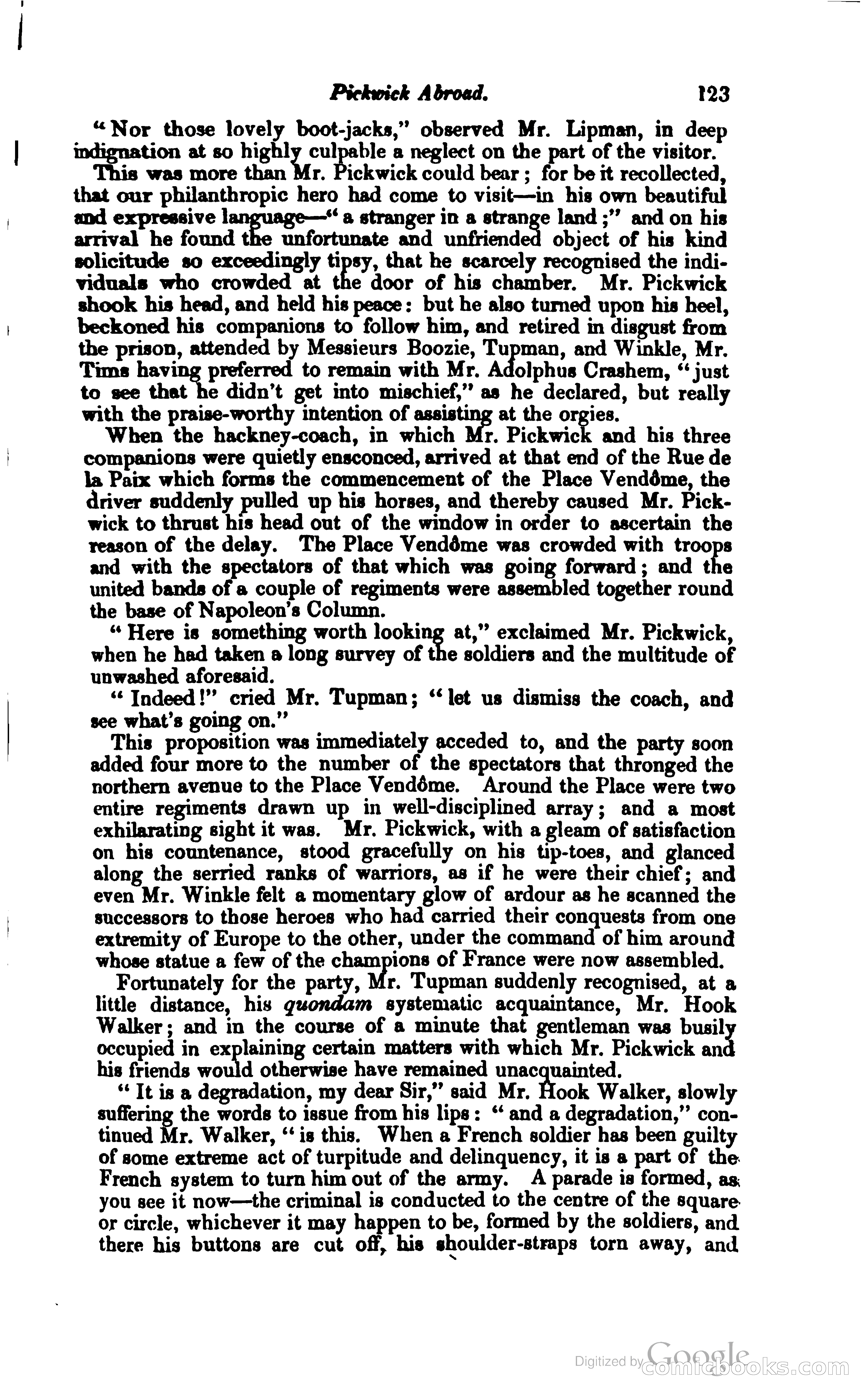 Pickwick Abroad: or, The Tour in France — page 164 of 399