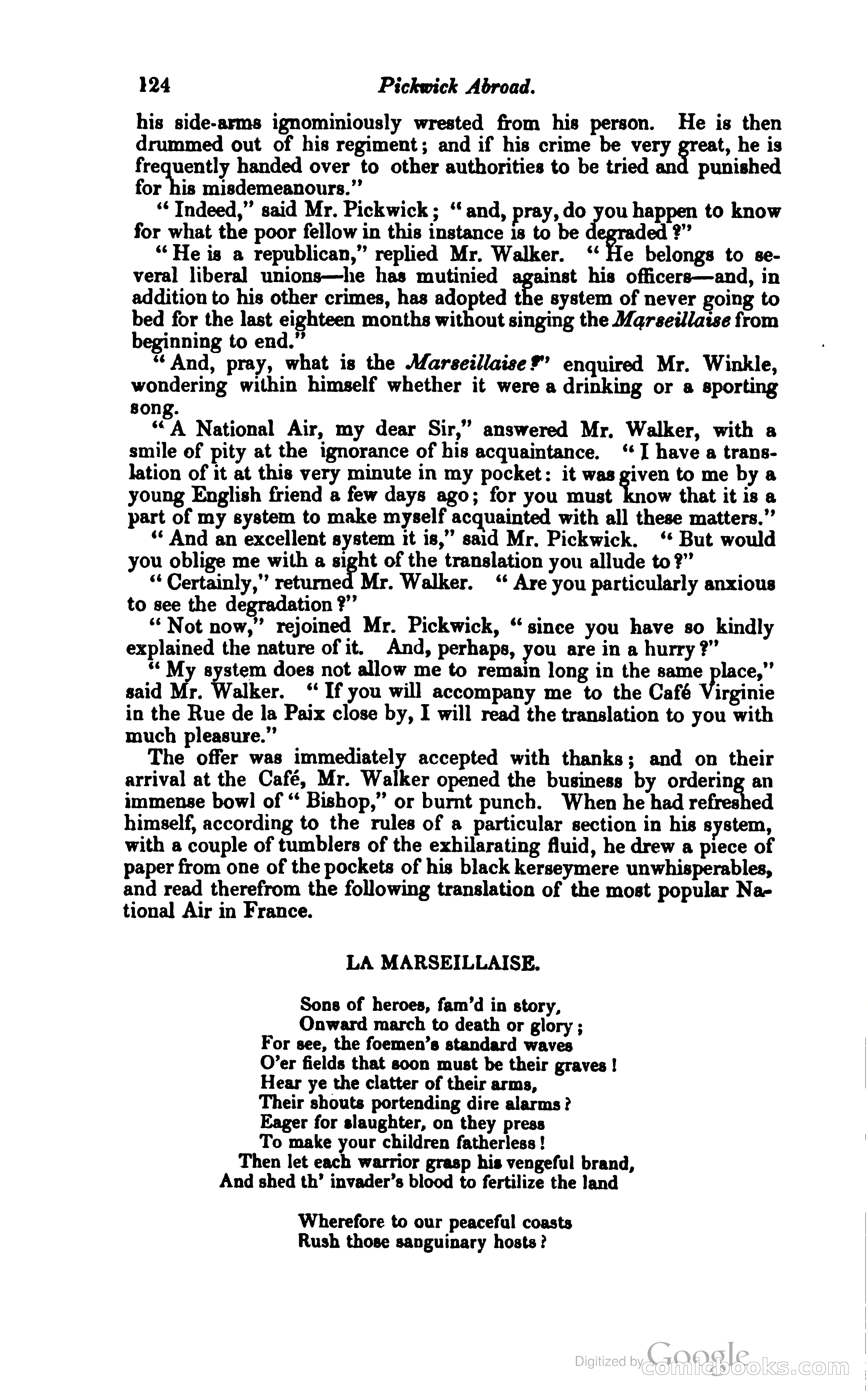 Pickwick Abroad: or, The Tour in France — page 165 of 399