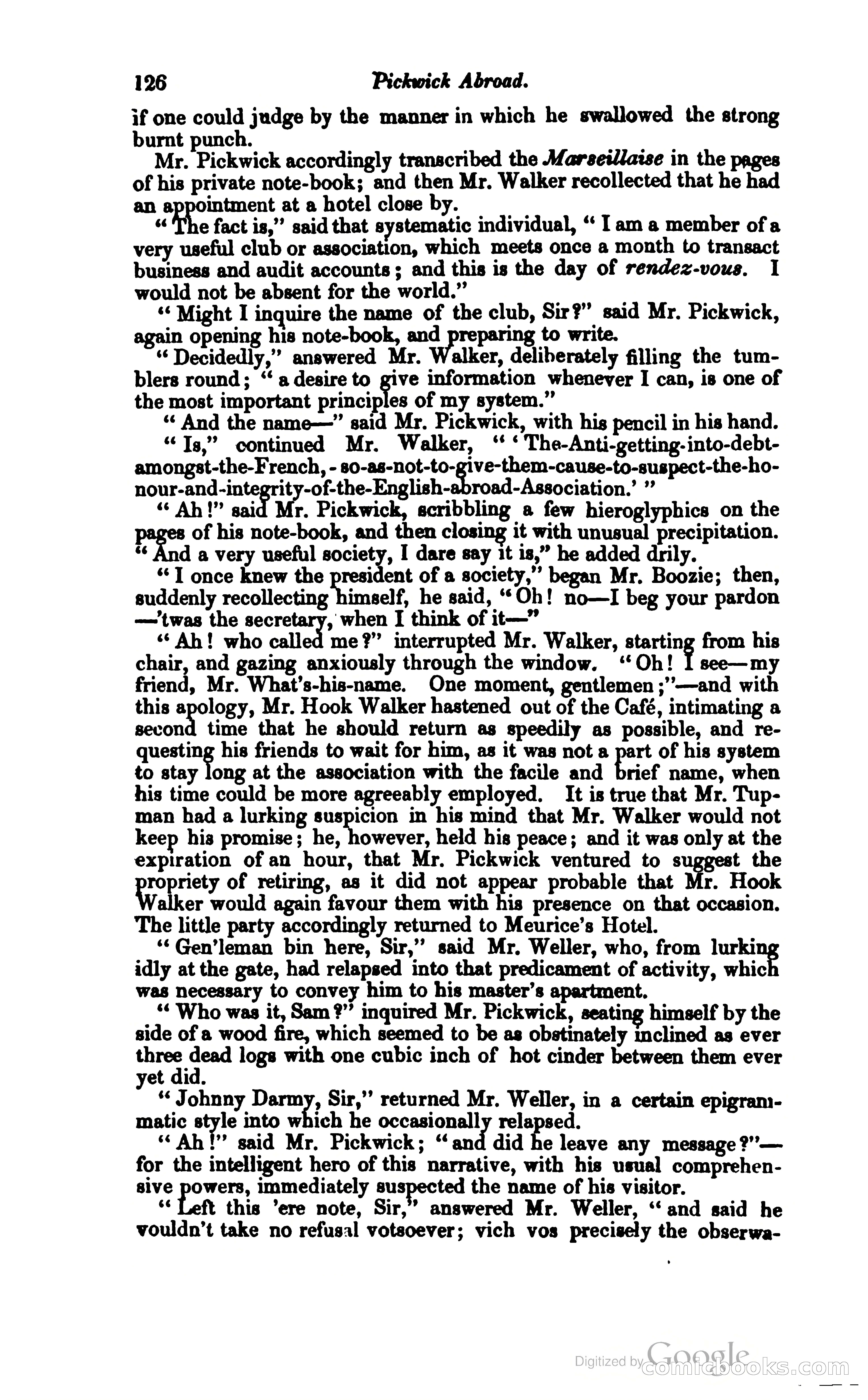 Pickwick Abroad: or, The Tour in France — page 167 of 399