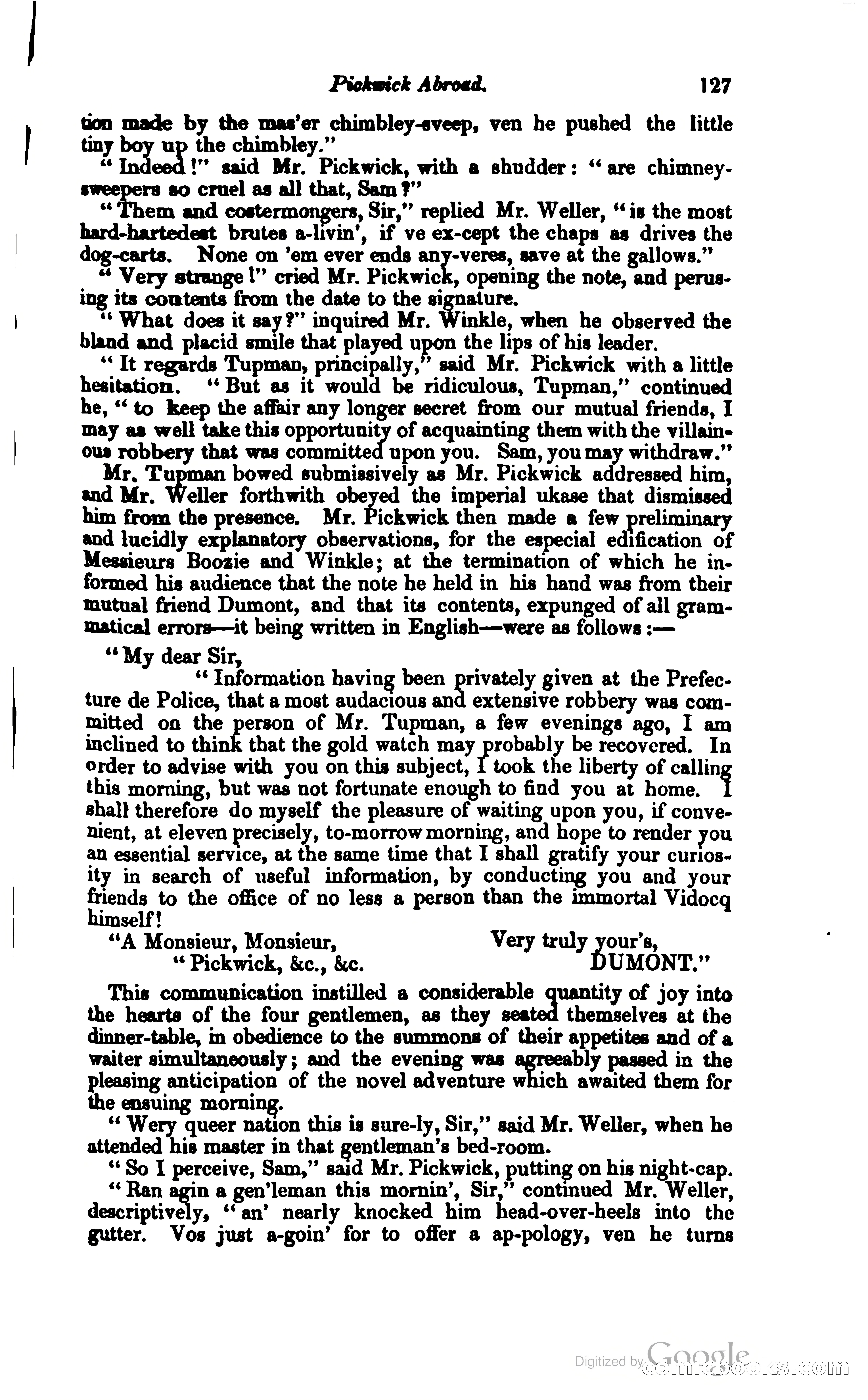 Pickwick Abroad: or, The Tour in France — page 168 of 399
