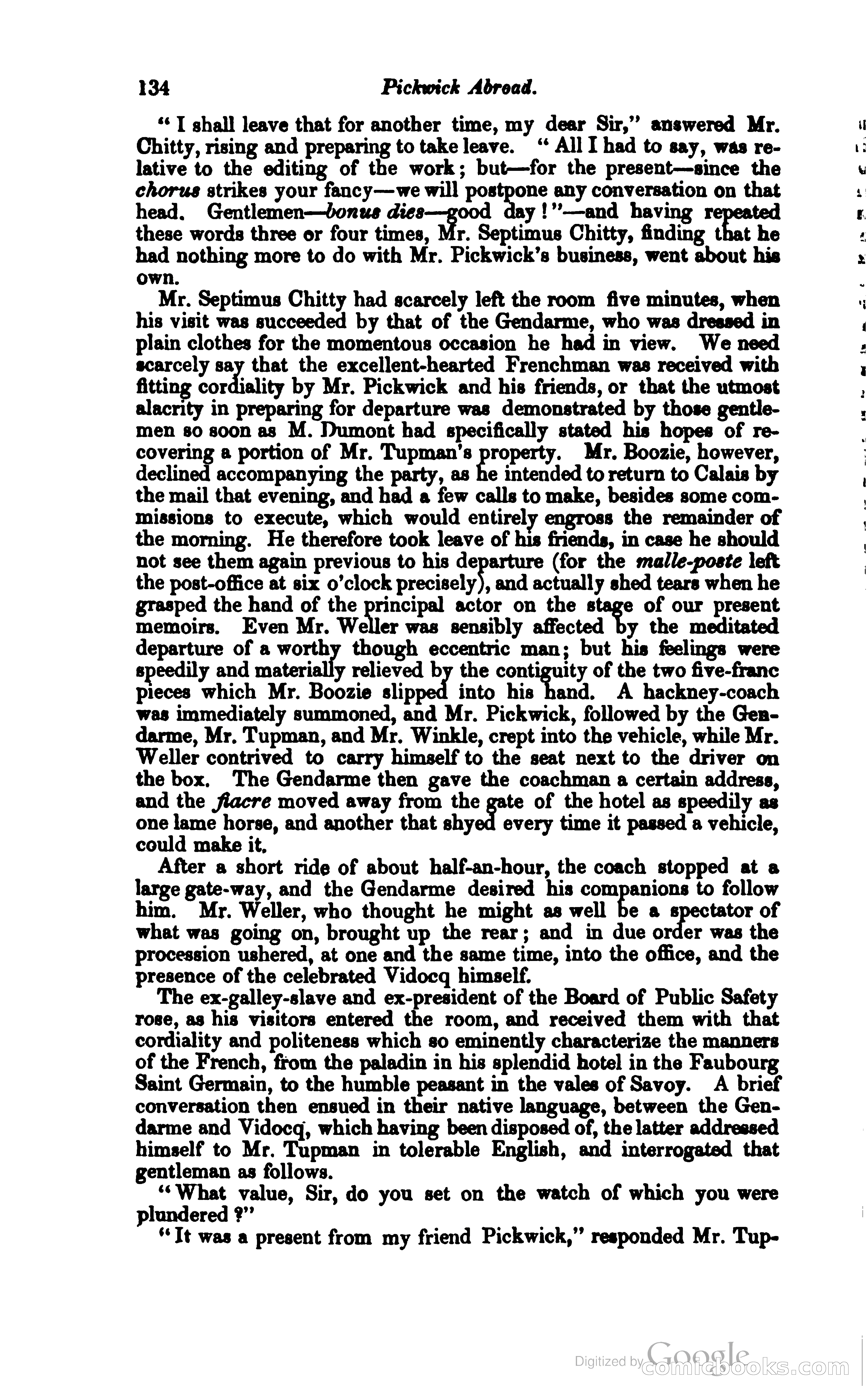 Pickwick Abroad: or, The Tour in France — page 177 of 399