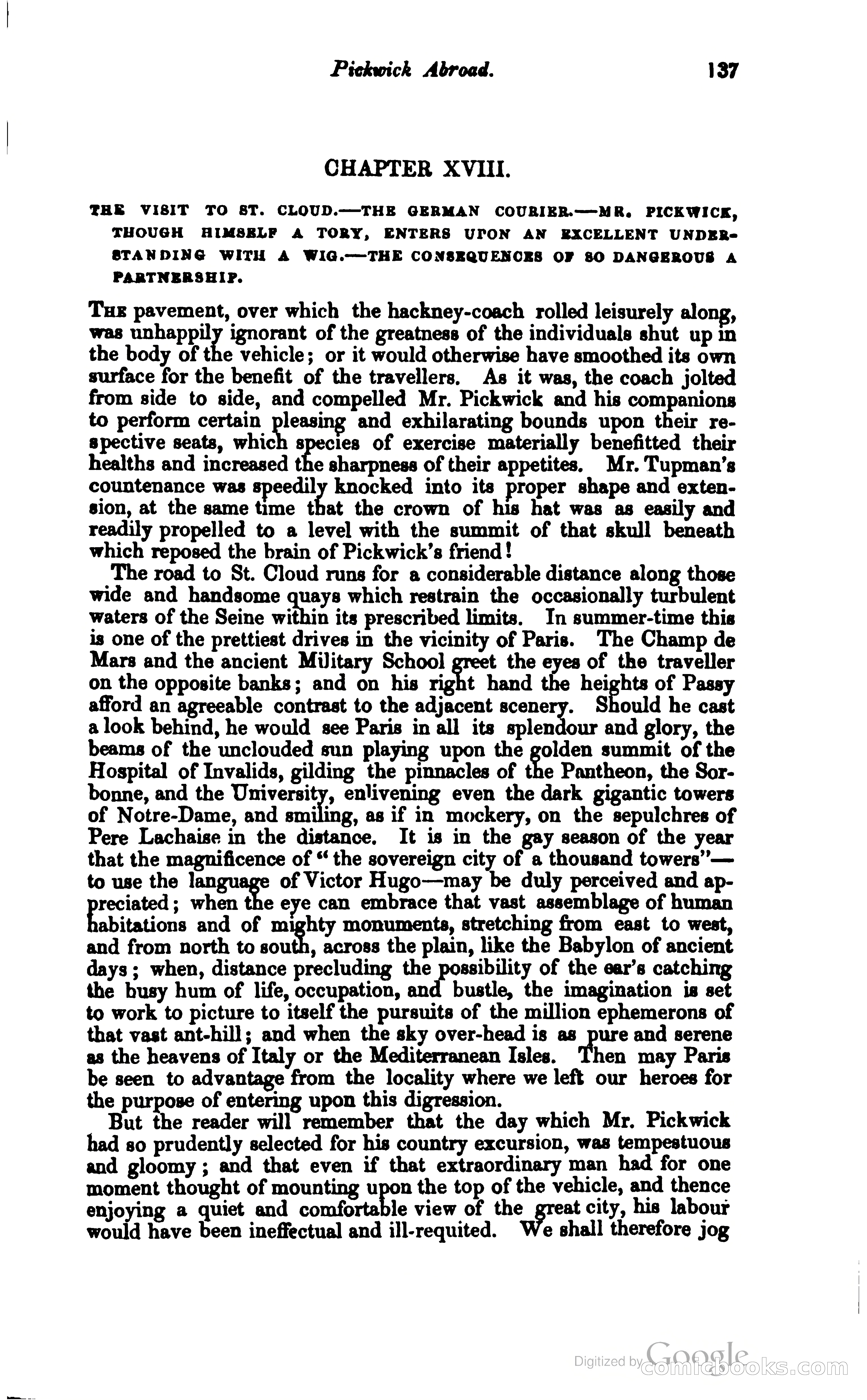 Pickwick Abroad: or, The Tour in France — page 180 of 399