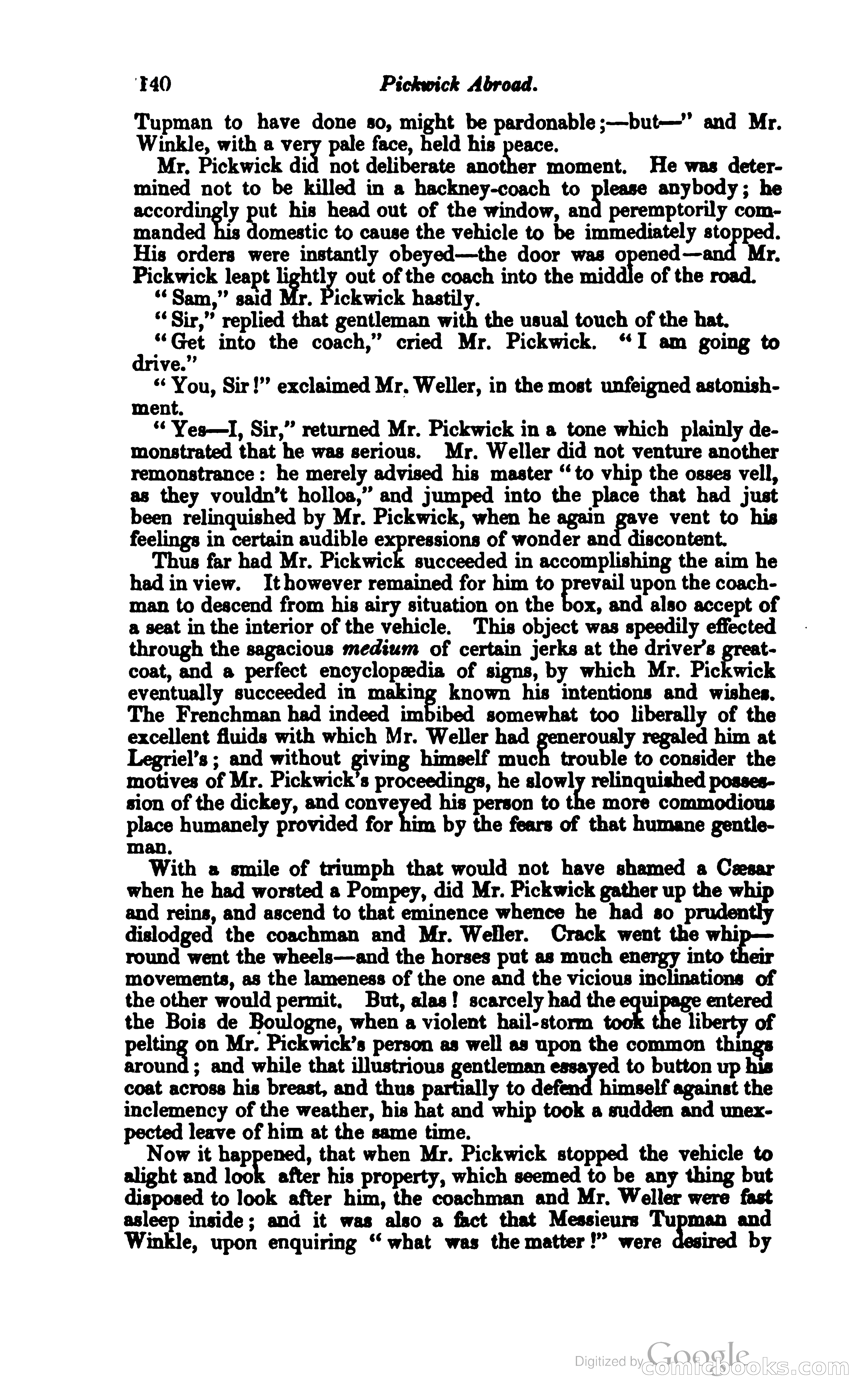 Pickwick Abroad: or, The Tour in France — page 183 of 399