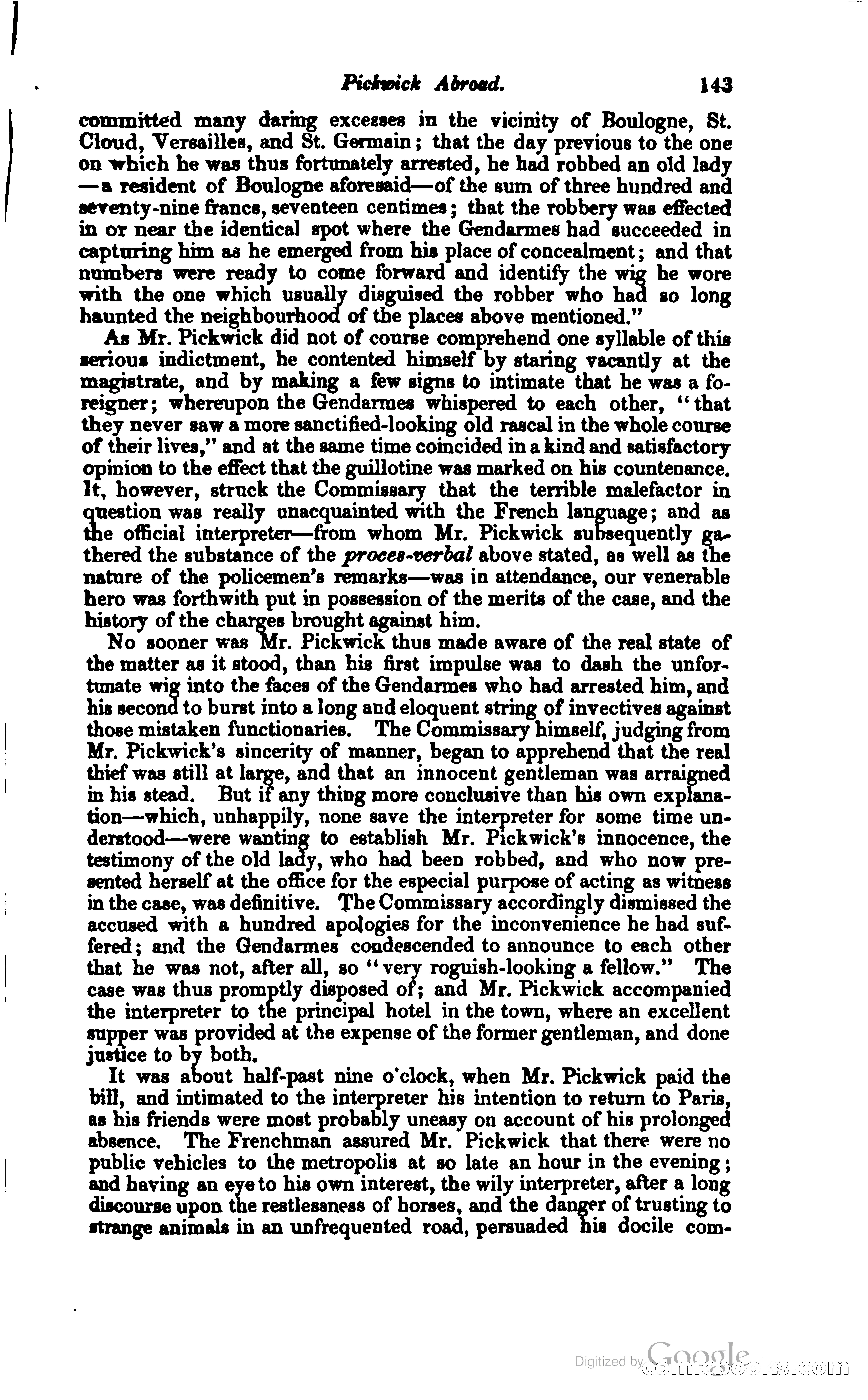 Pickwick Abroad: or, The Tour in France — page 186 of 399